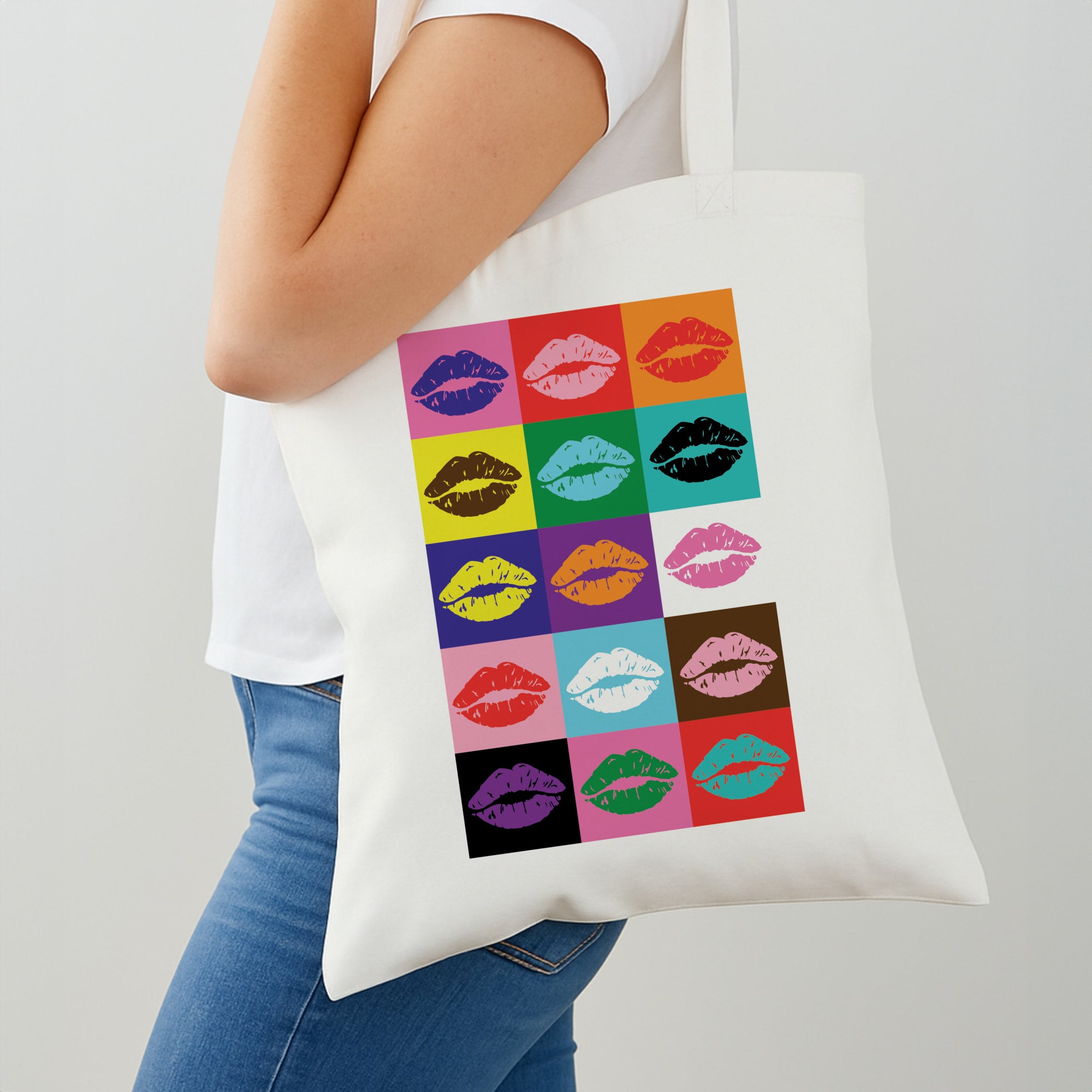 Lips Collage - Pride Shoulder Bag
