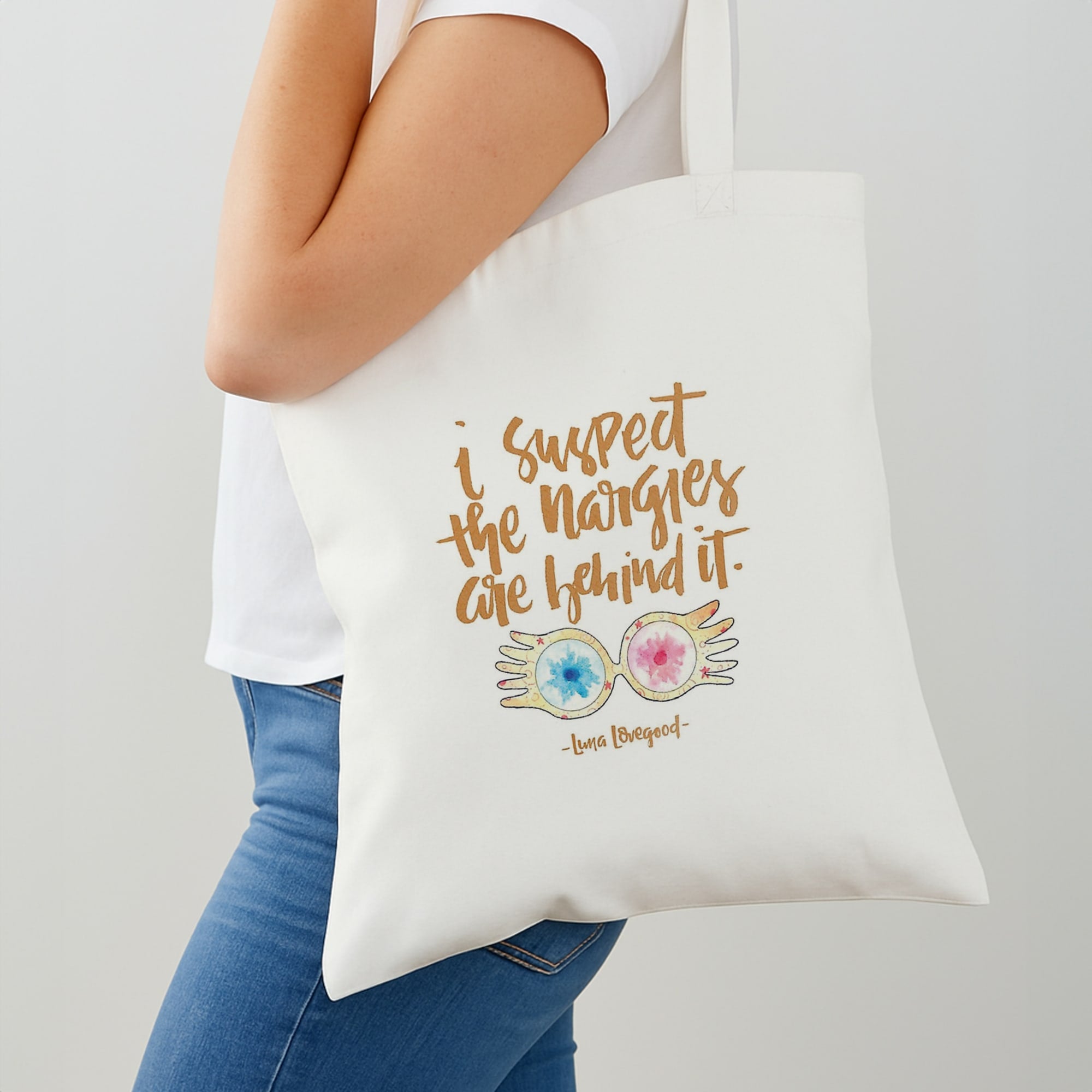 I Suspect The Nargles Are Behind It Tote Bag