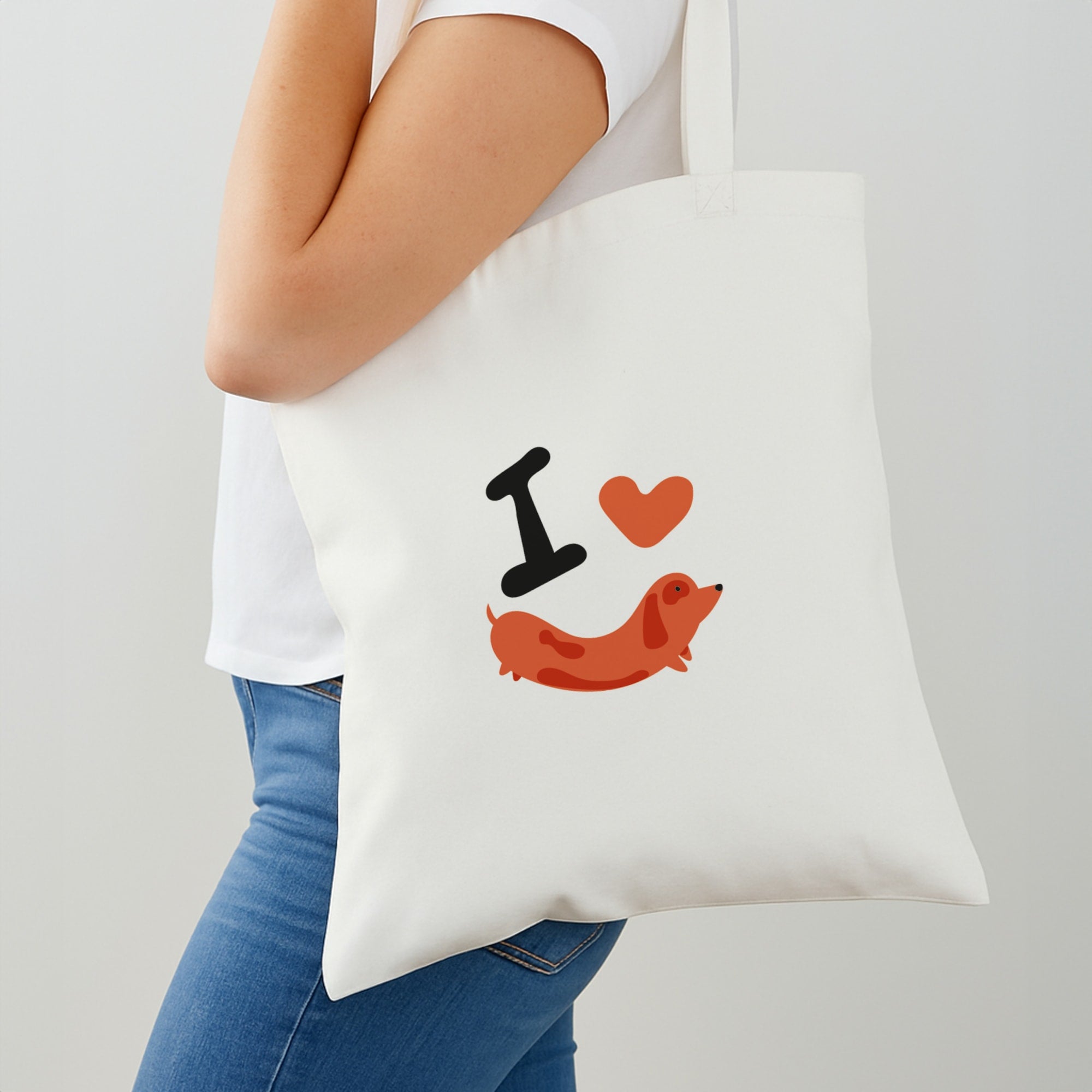 I love Dachshunds Shoulder Bag