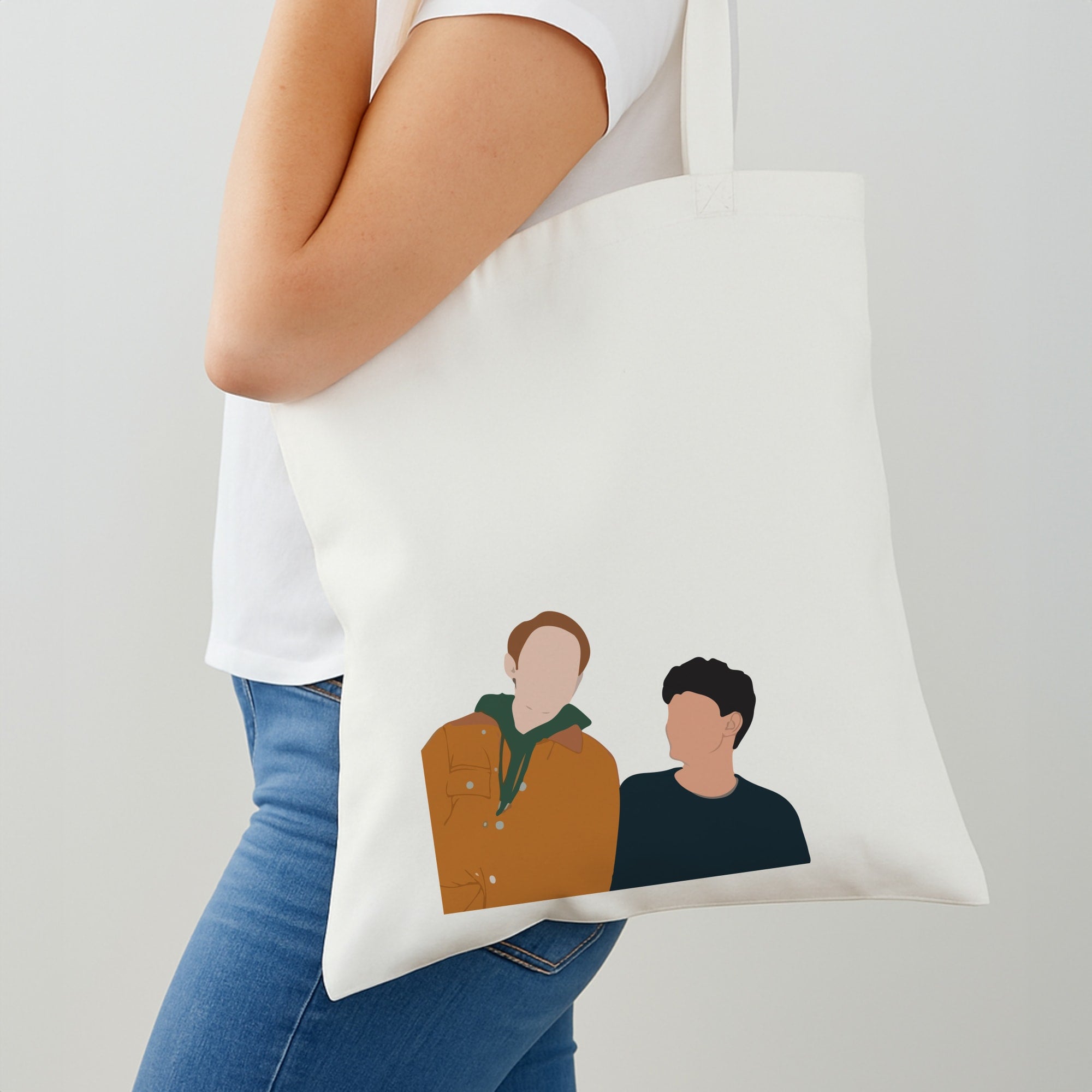 Nick And Charlie - Heart TV Shoulder Bag