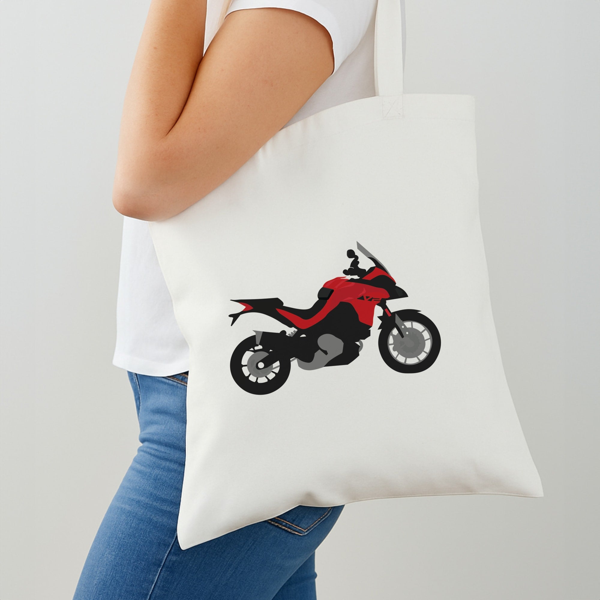 Red Motorbike - Motorbike Shoulder Bag