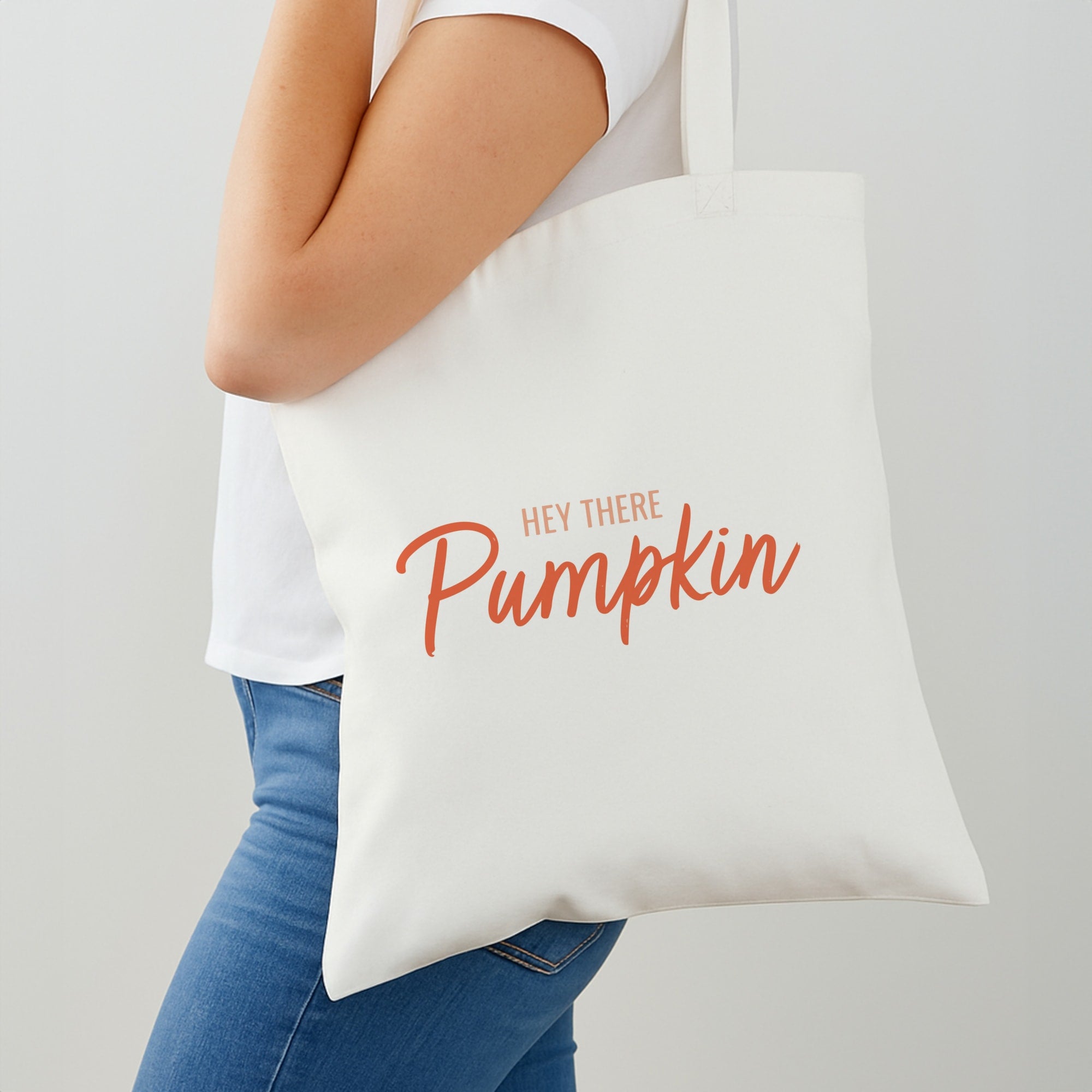 Hey There Pumpkin - Halloween Tote Bag