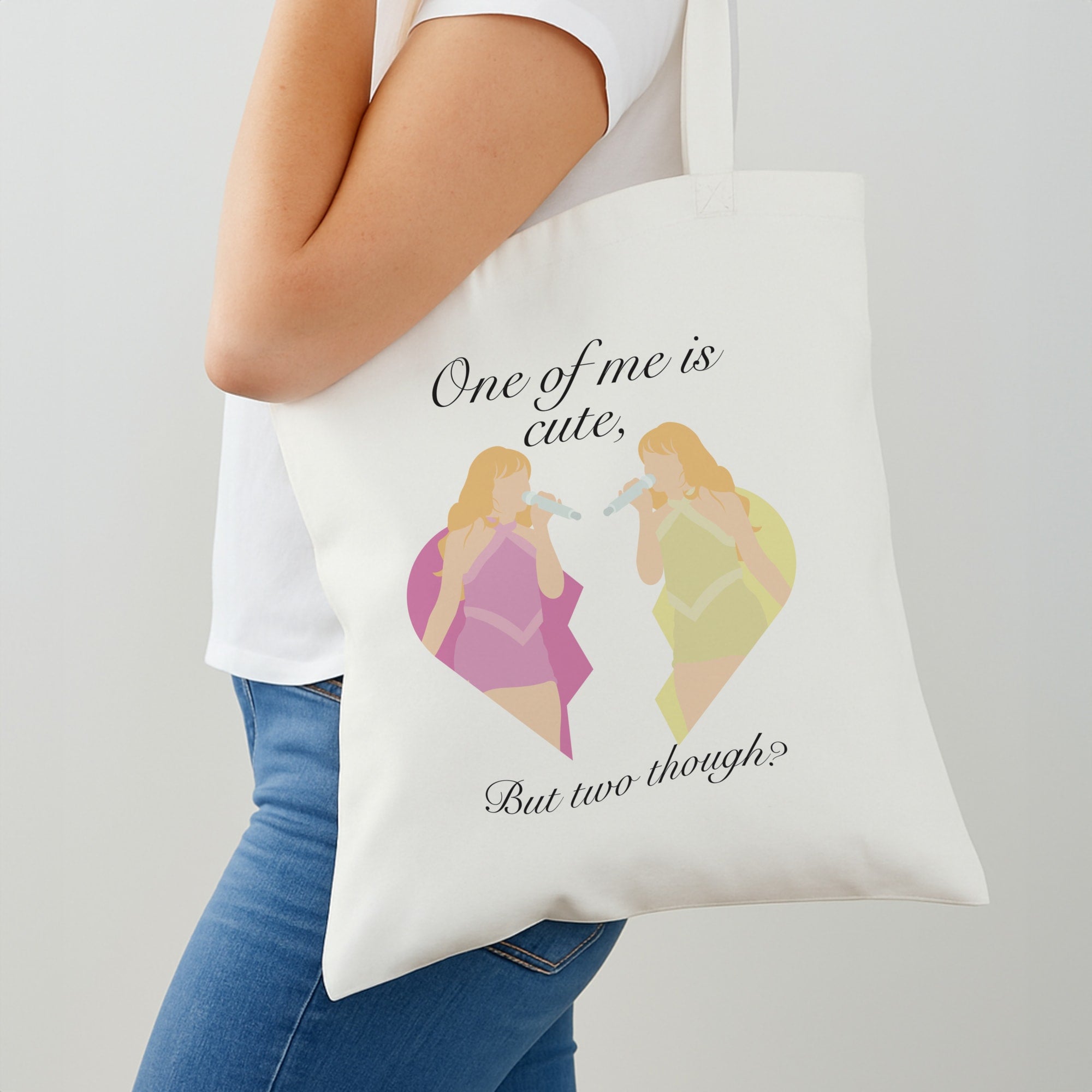 One Of Me Is Cute Shoulder Bag