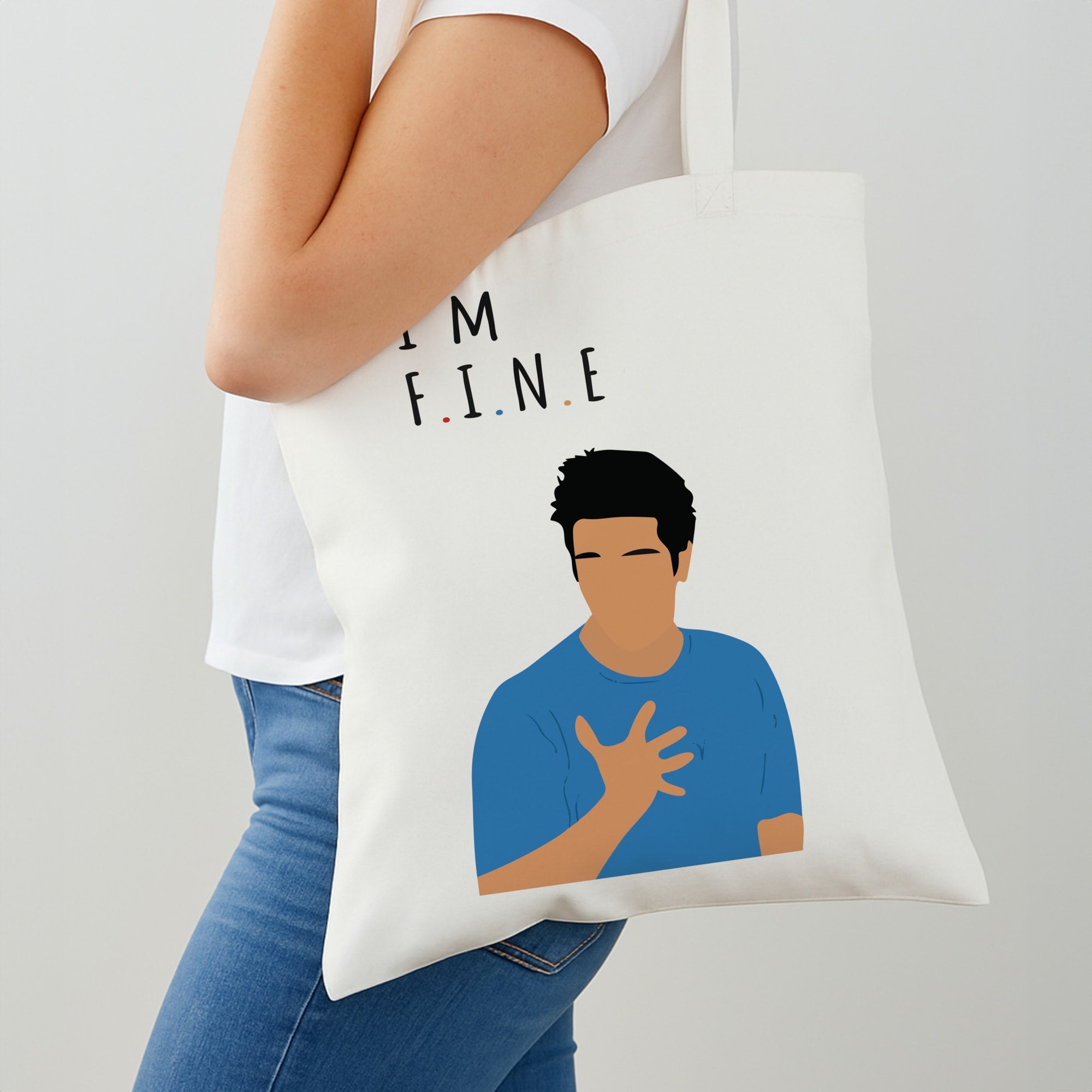 I'm Fine Tote Bag
