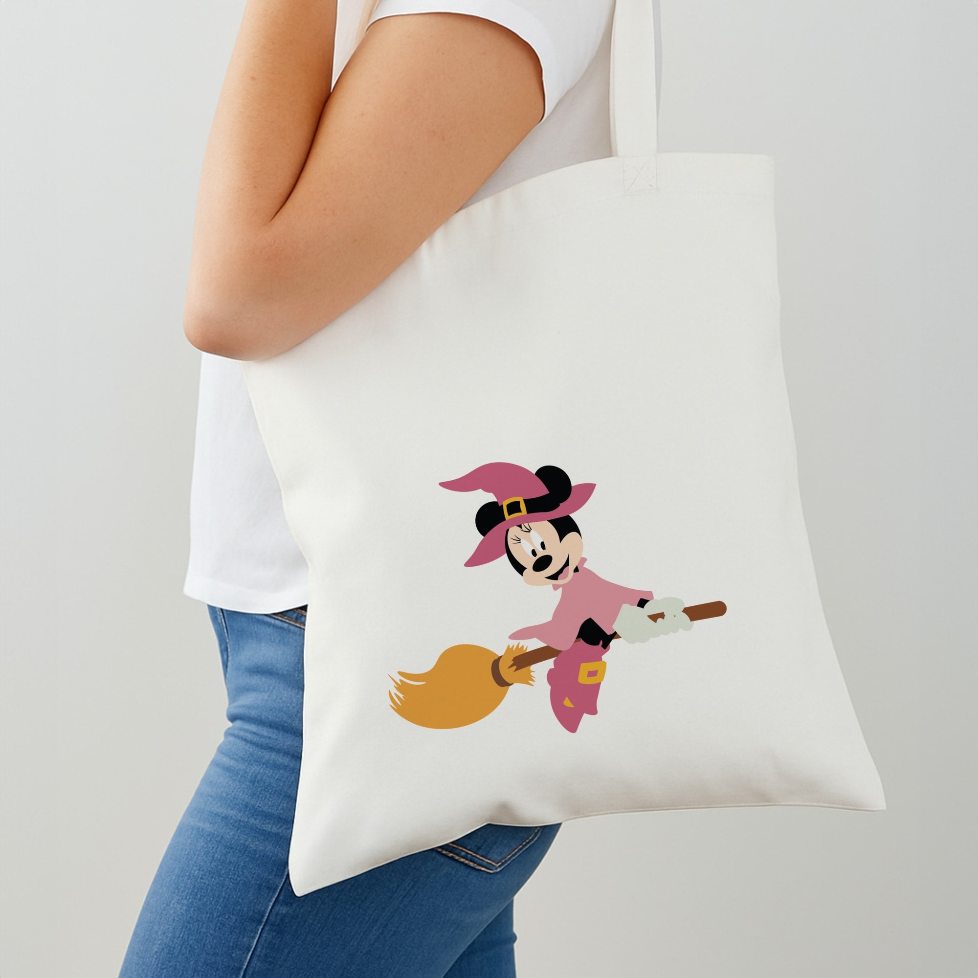 Witch Female Mouse Halloween Shoulder Bag