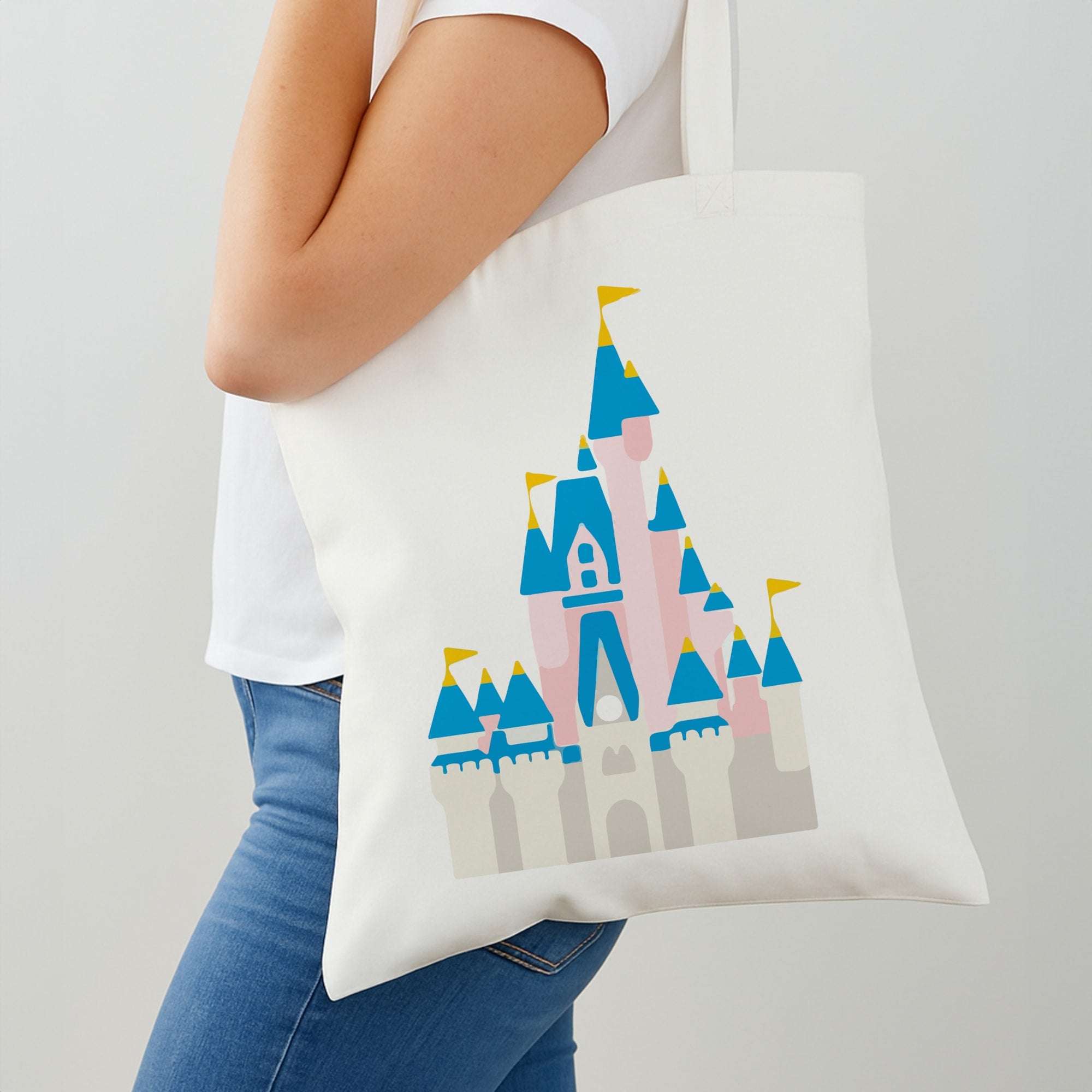 Fairytale Castle Tote Bag