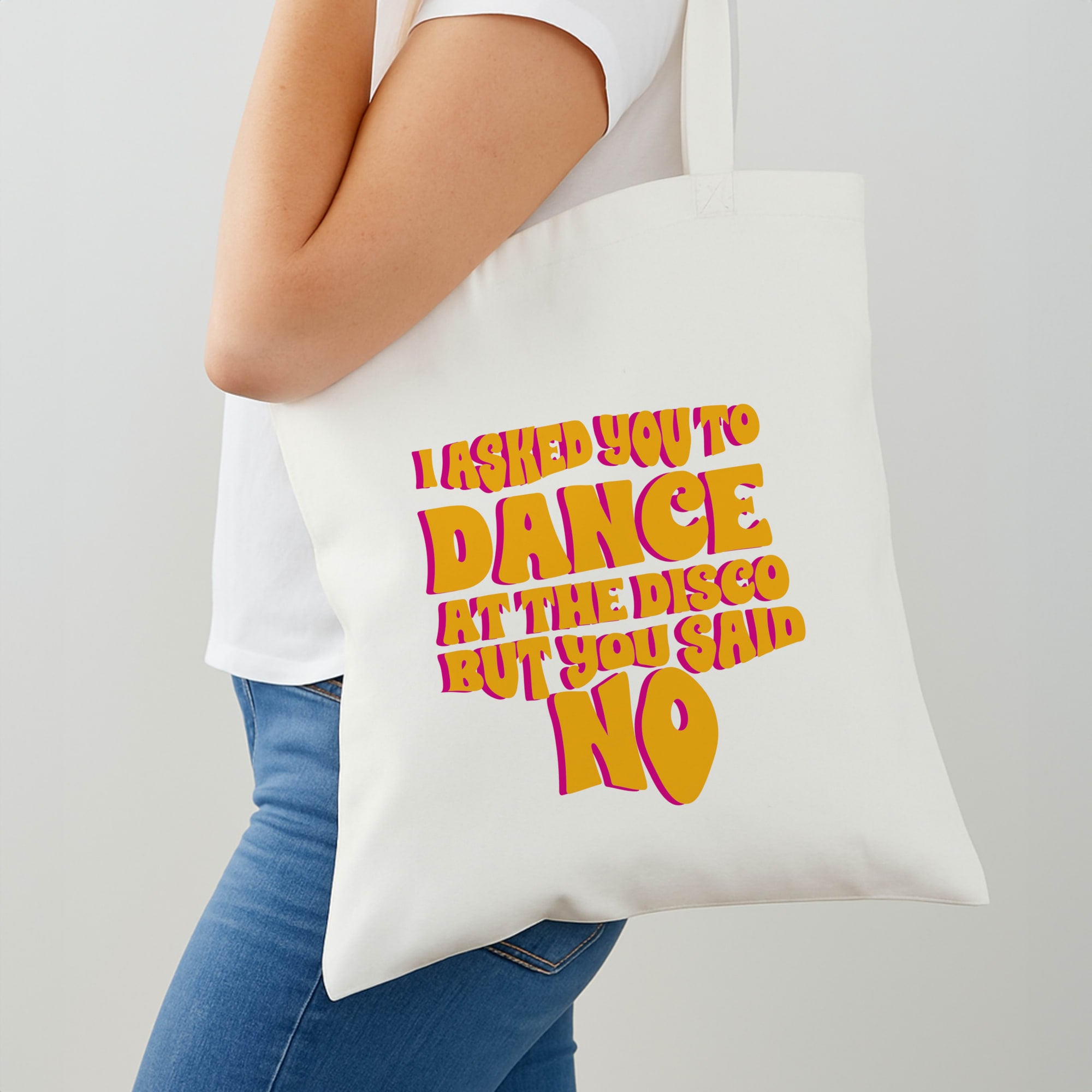 I Asked You To Dance At The Disco But You Said No - Bust Band Shoulder Bag