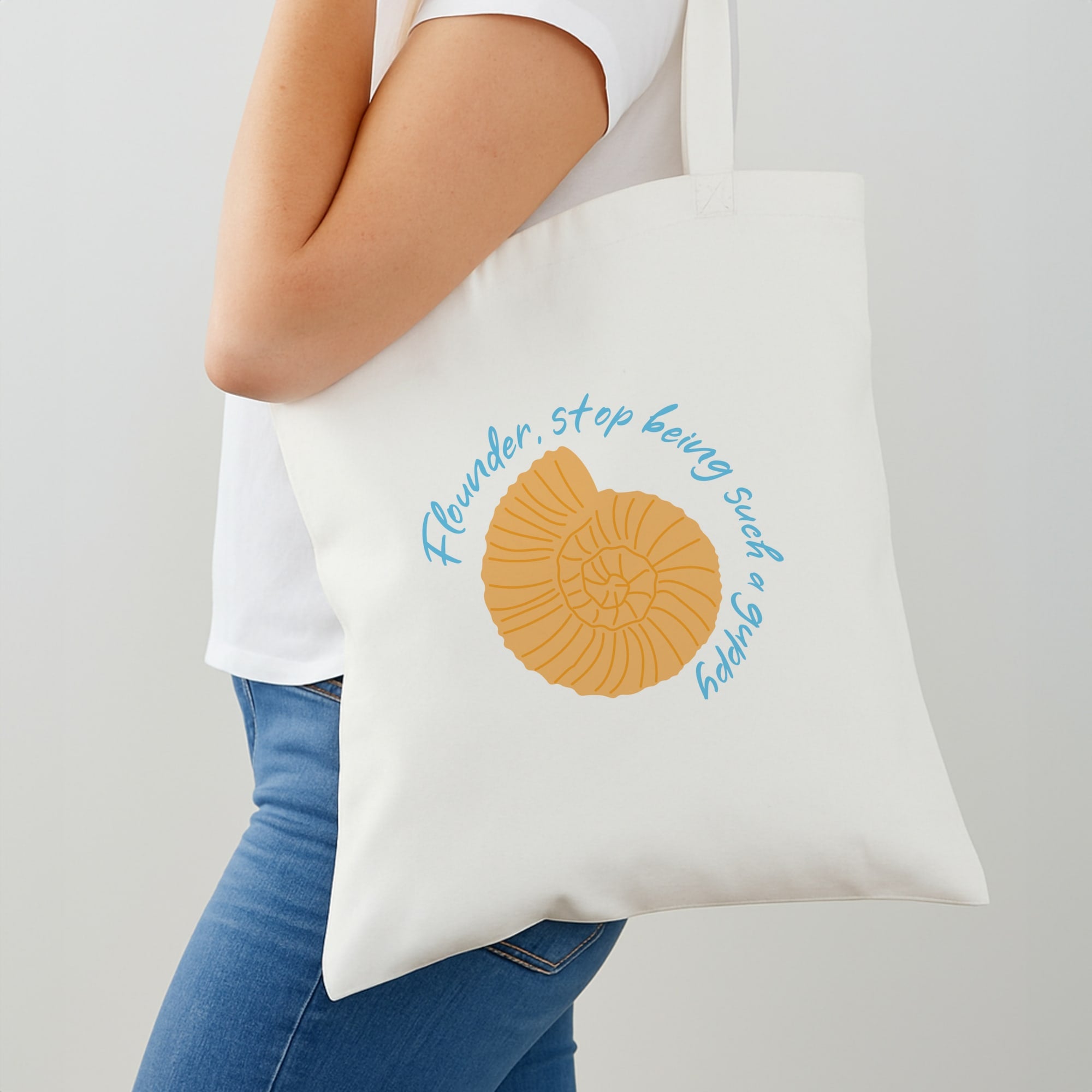 Flounder - The Little Mermaid Shoulder Bag