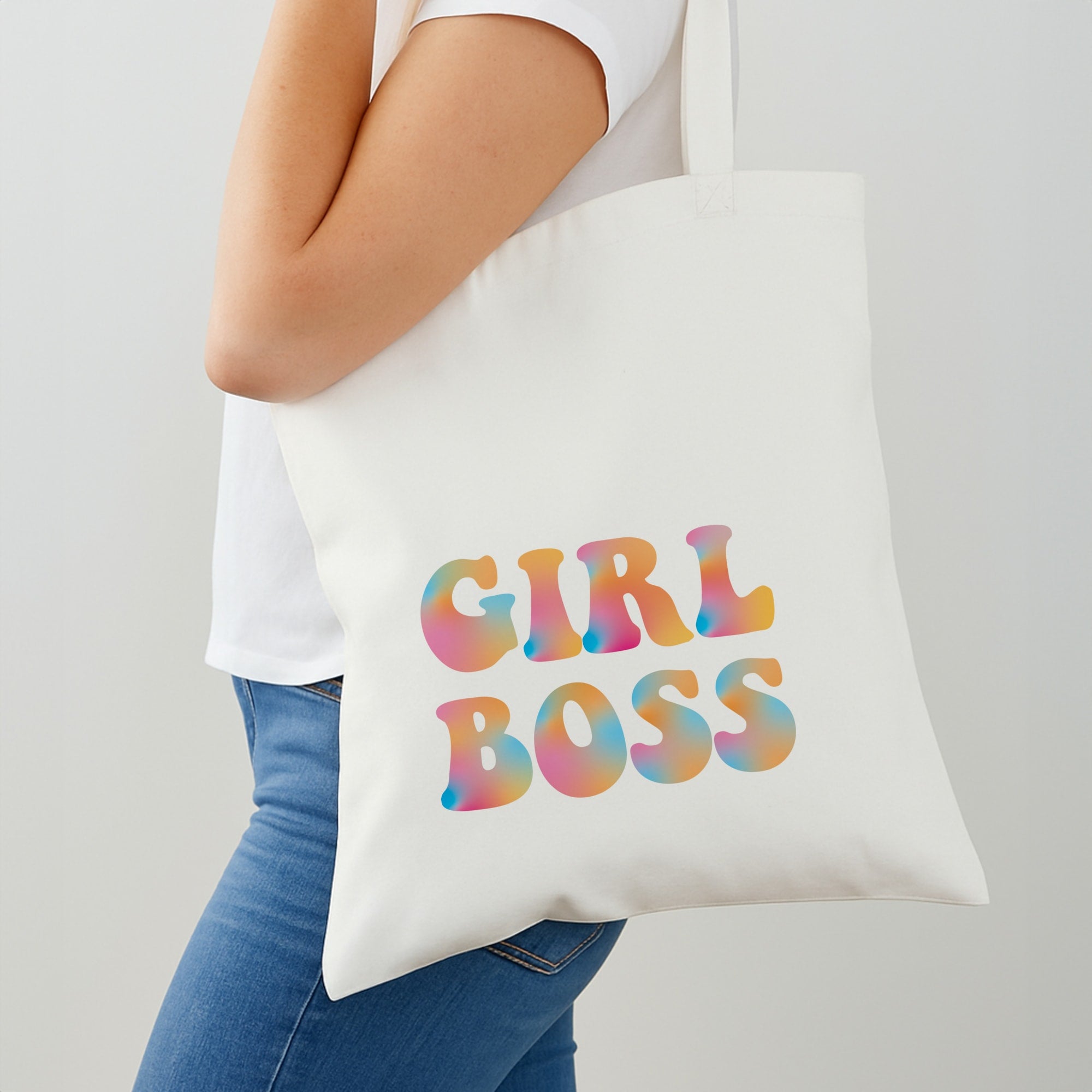 Girl Boss - Aesthetic Quote Shoulder Bag