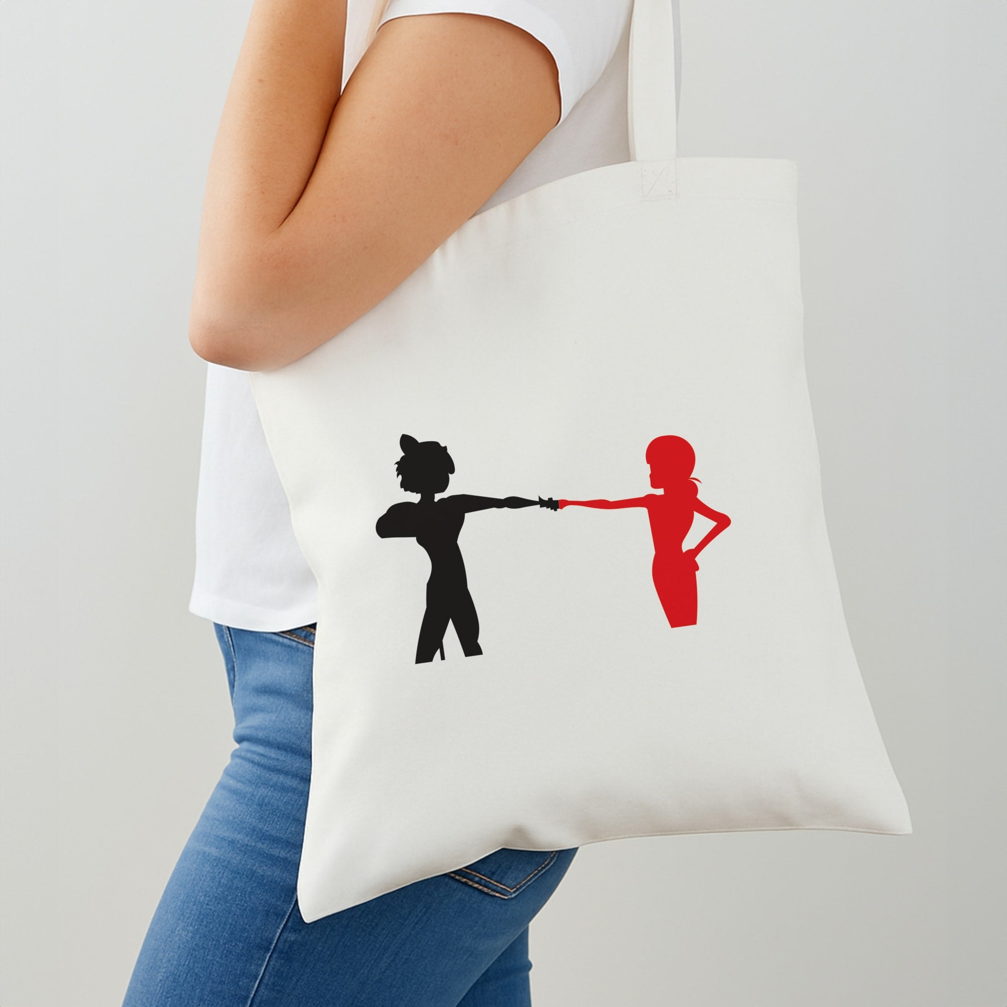 Red And Black Shoulder Bag