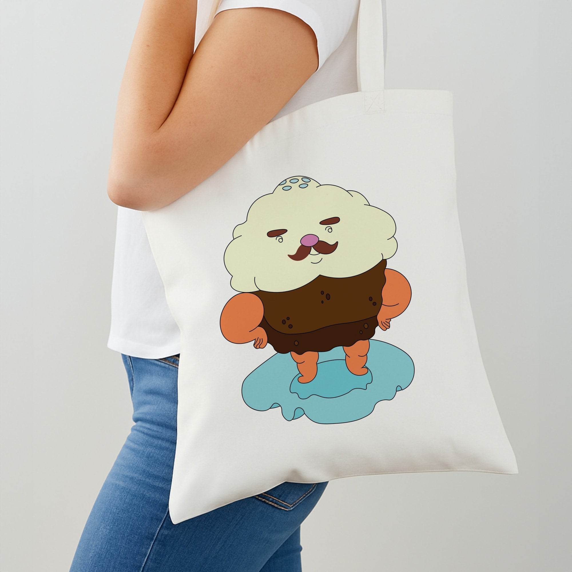 Mr Cupcake Tote Bag