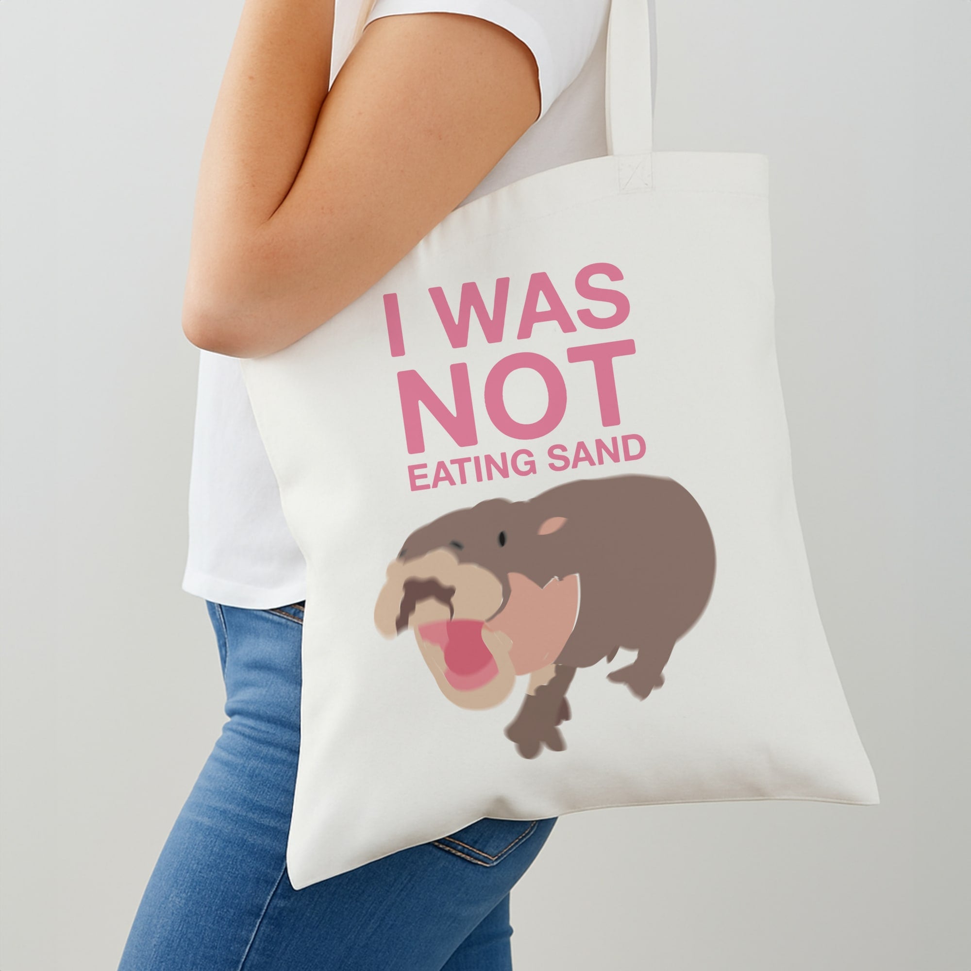 I Was Not Eating Sand Shoulder Bag