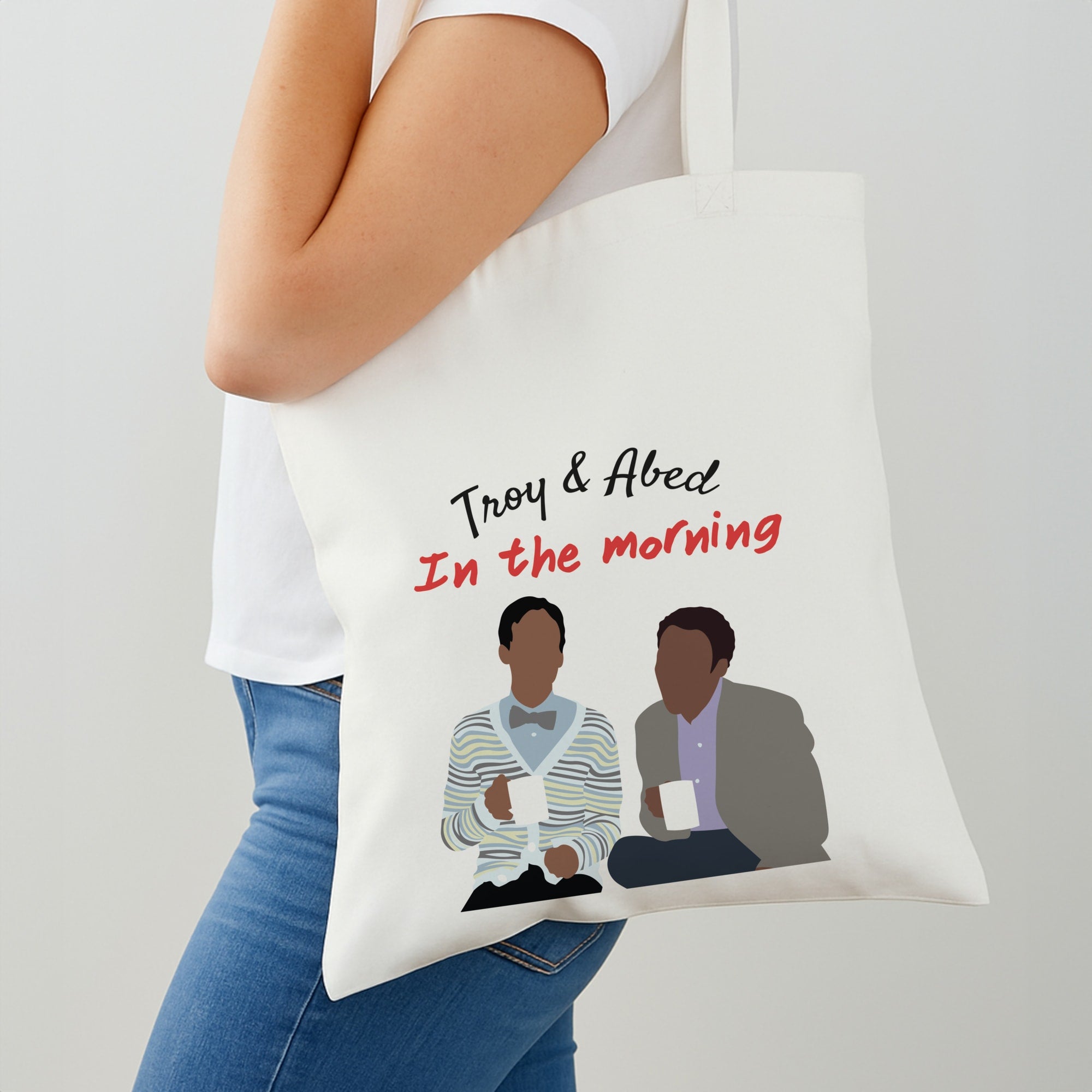 Troy And Abed In The Morning - Community Shoulder Bag