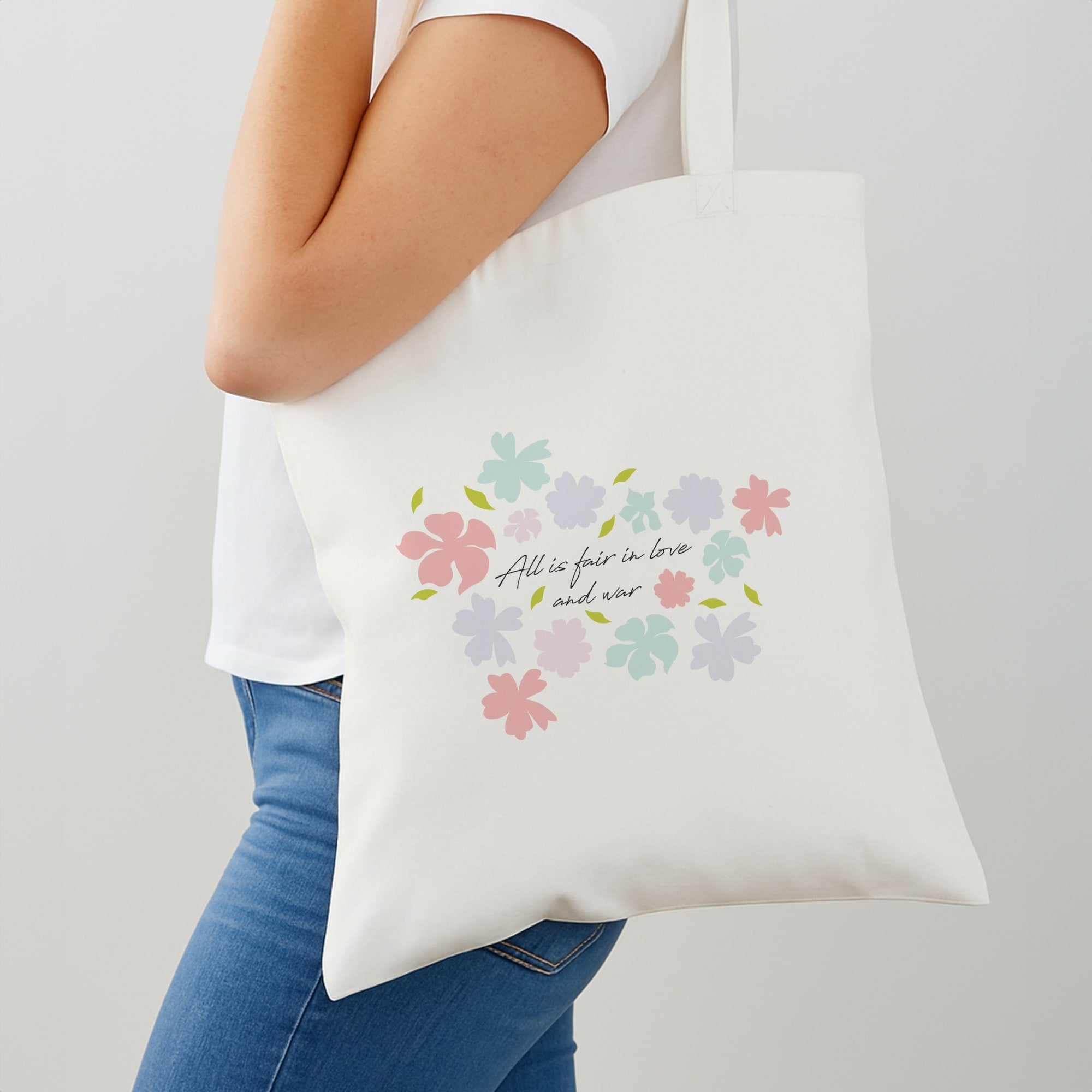 All Is Fair In Love And War Shoulder Bag