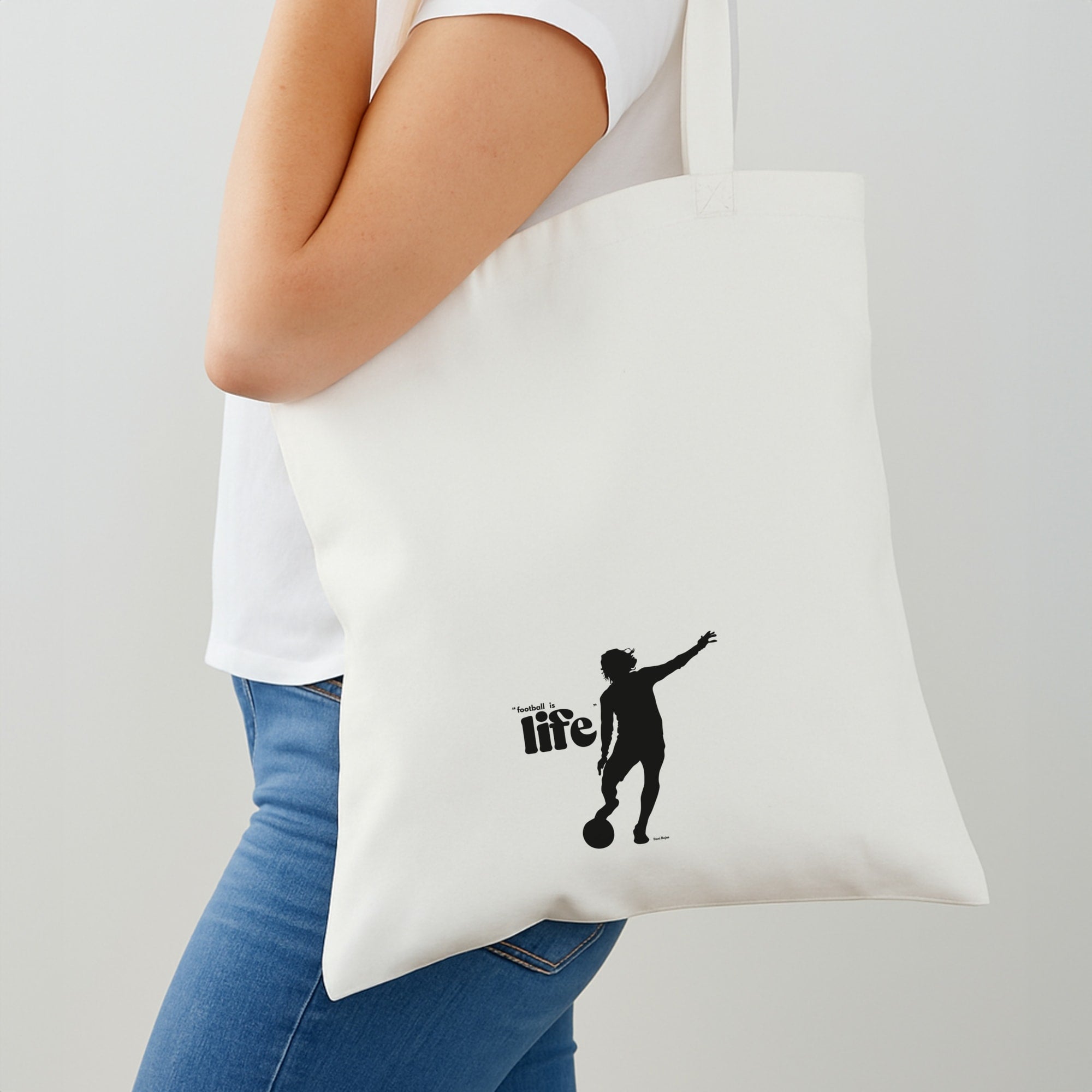 Football Is Life Shoulder Bag
