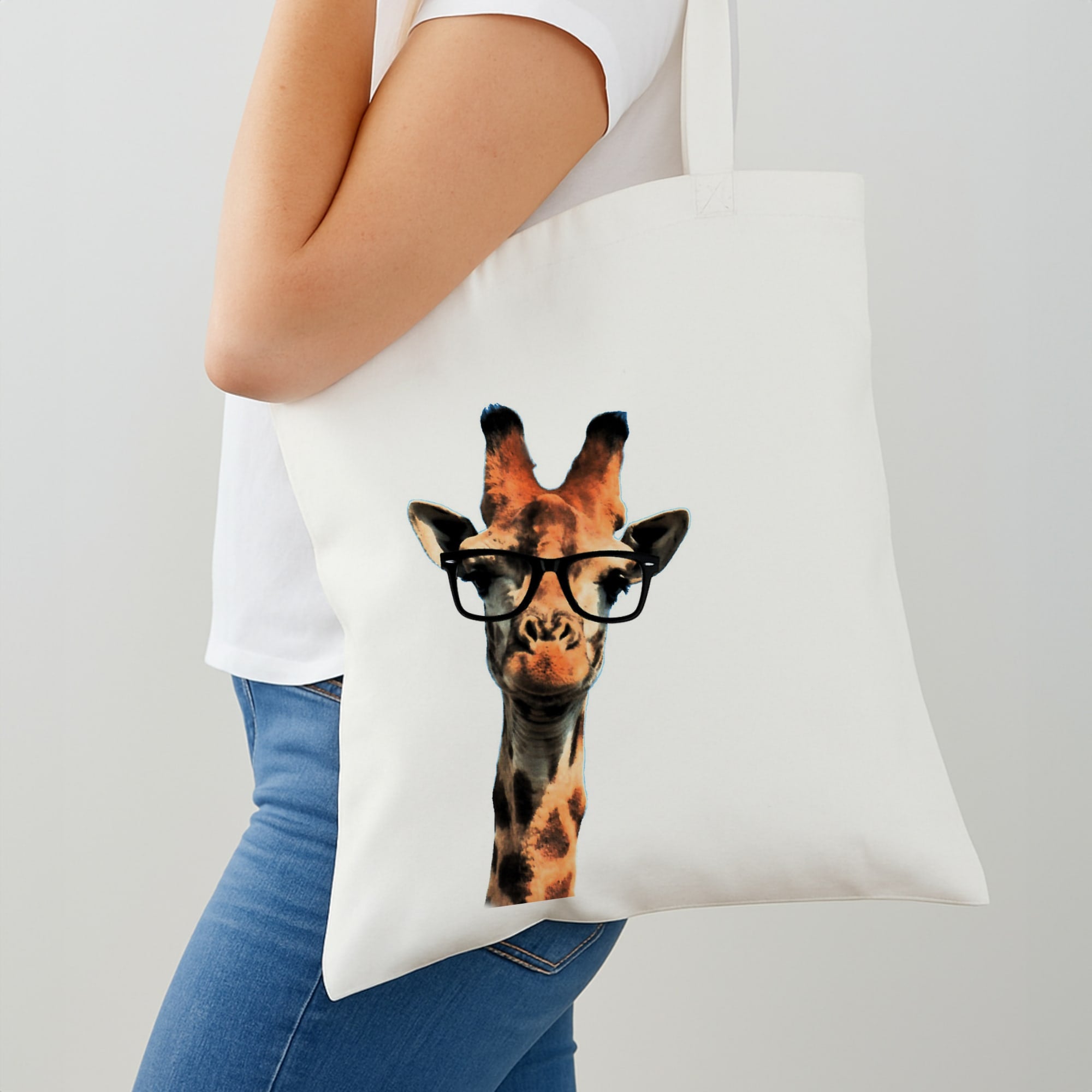 Hipster Giraffe Tumblr Shoulder Bag