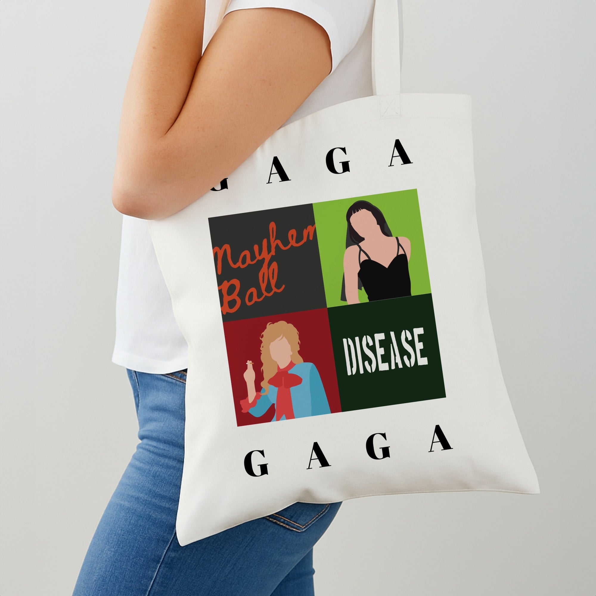 Gaga Collage Shoulder Bag