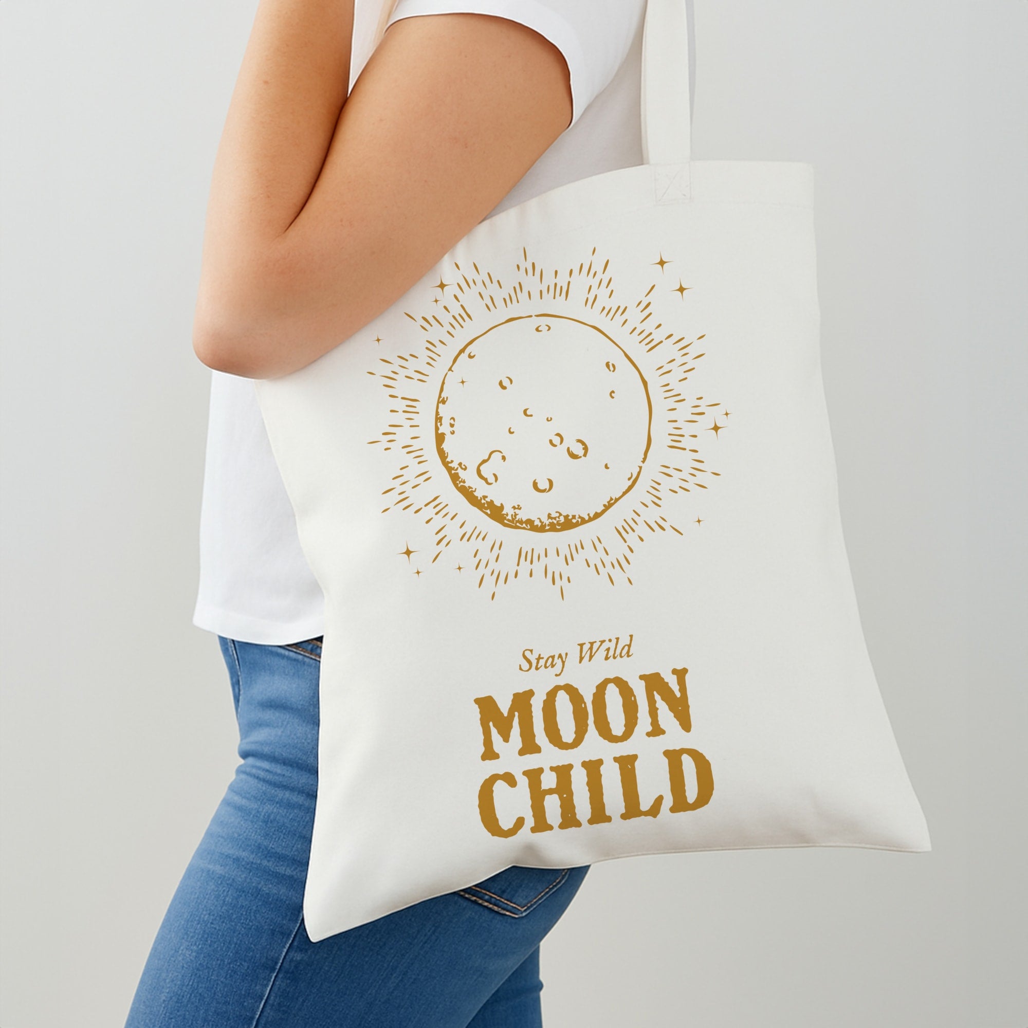 Stay Wild, Moon Child Shoulder Bag