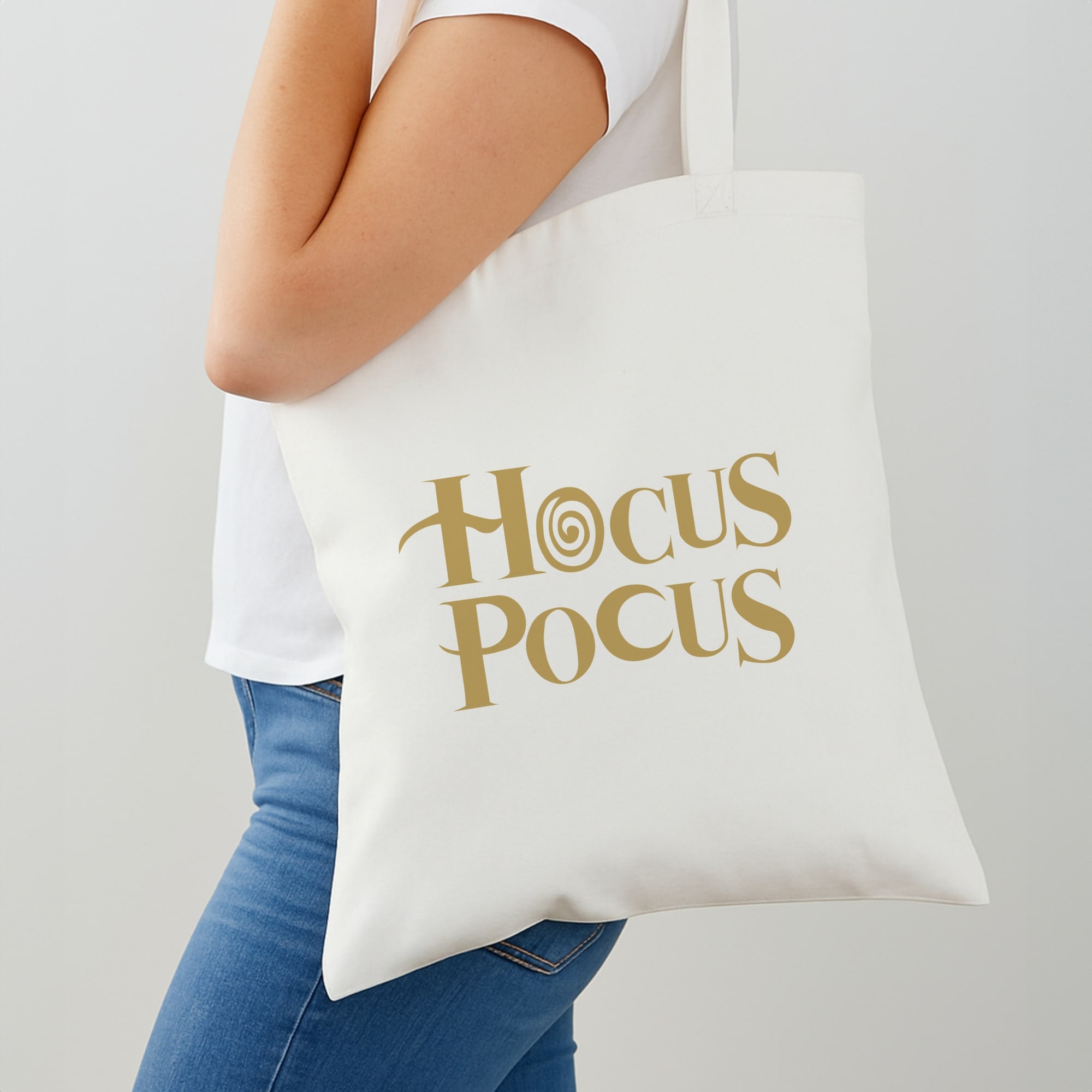 Text - Hocus Halloween Shoulder Bag