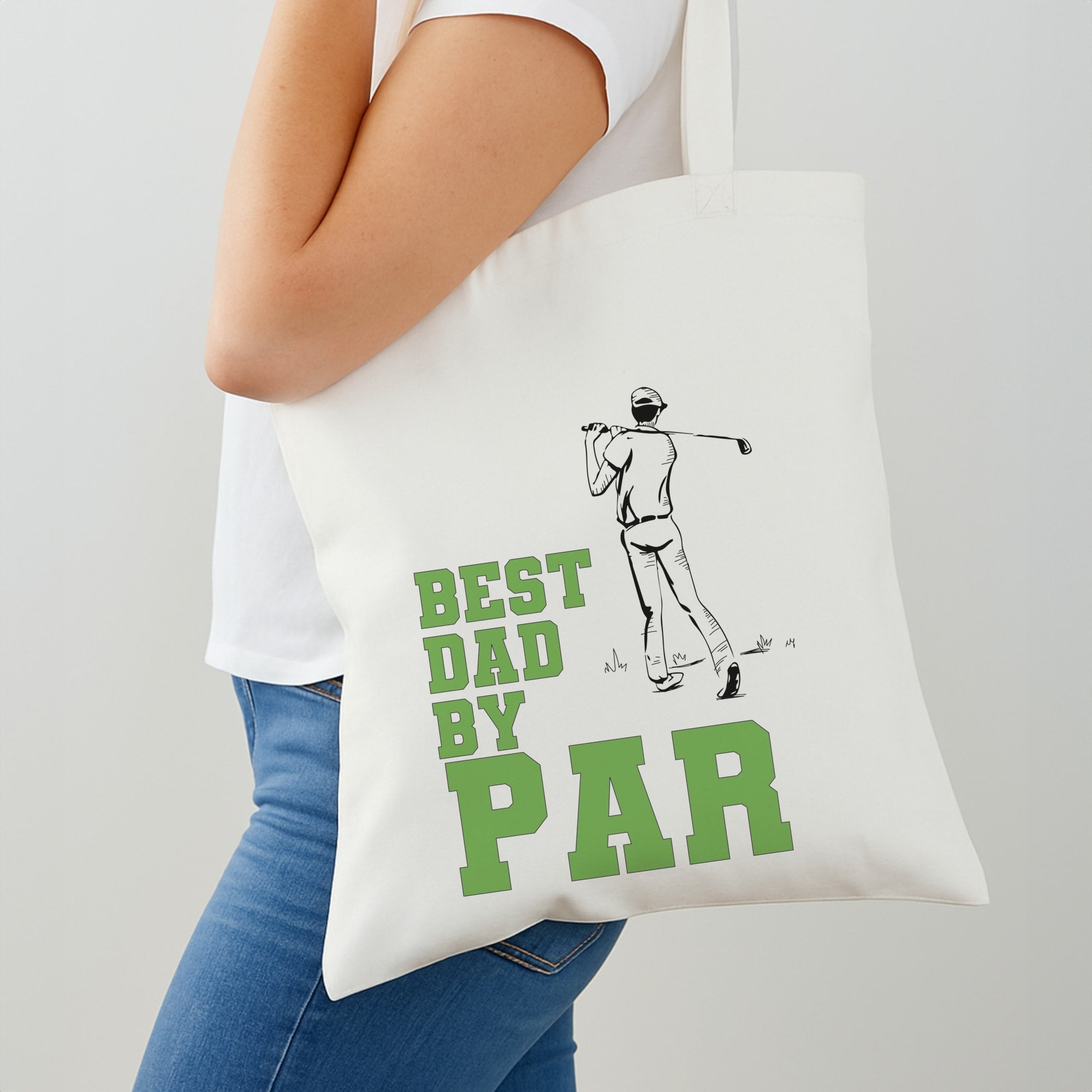 Best Dad By Par - Fathers Day Shoulder Bag