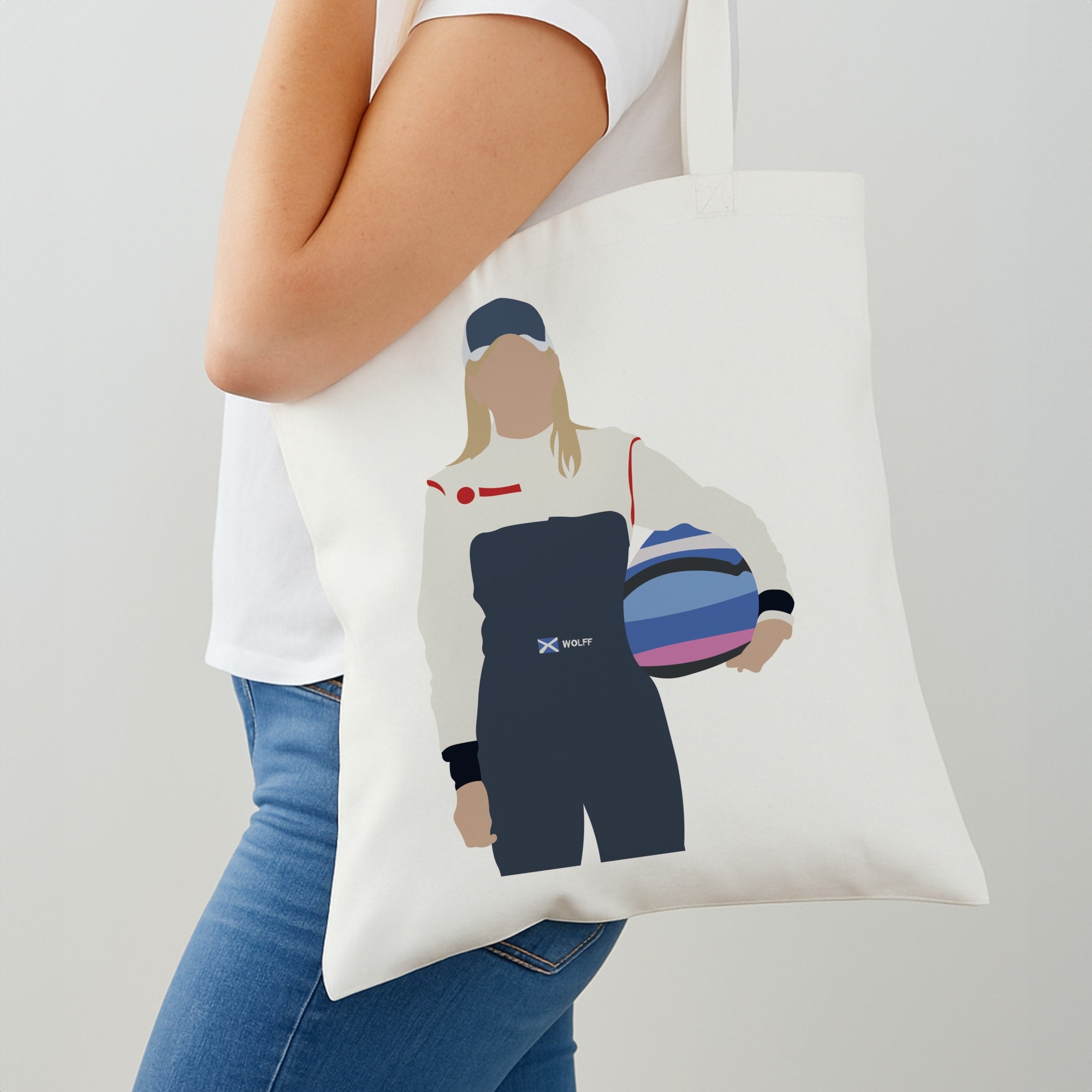 Wolf - F1 Tote Bag