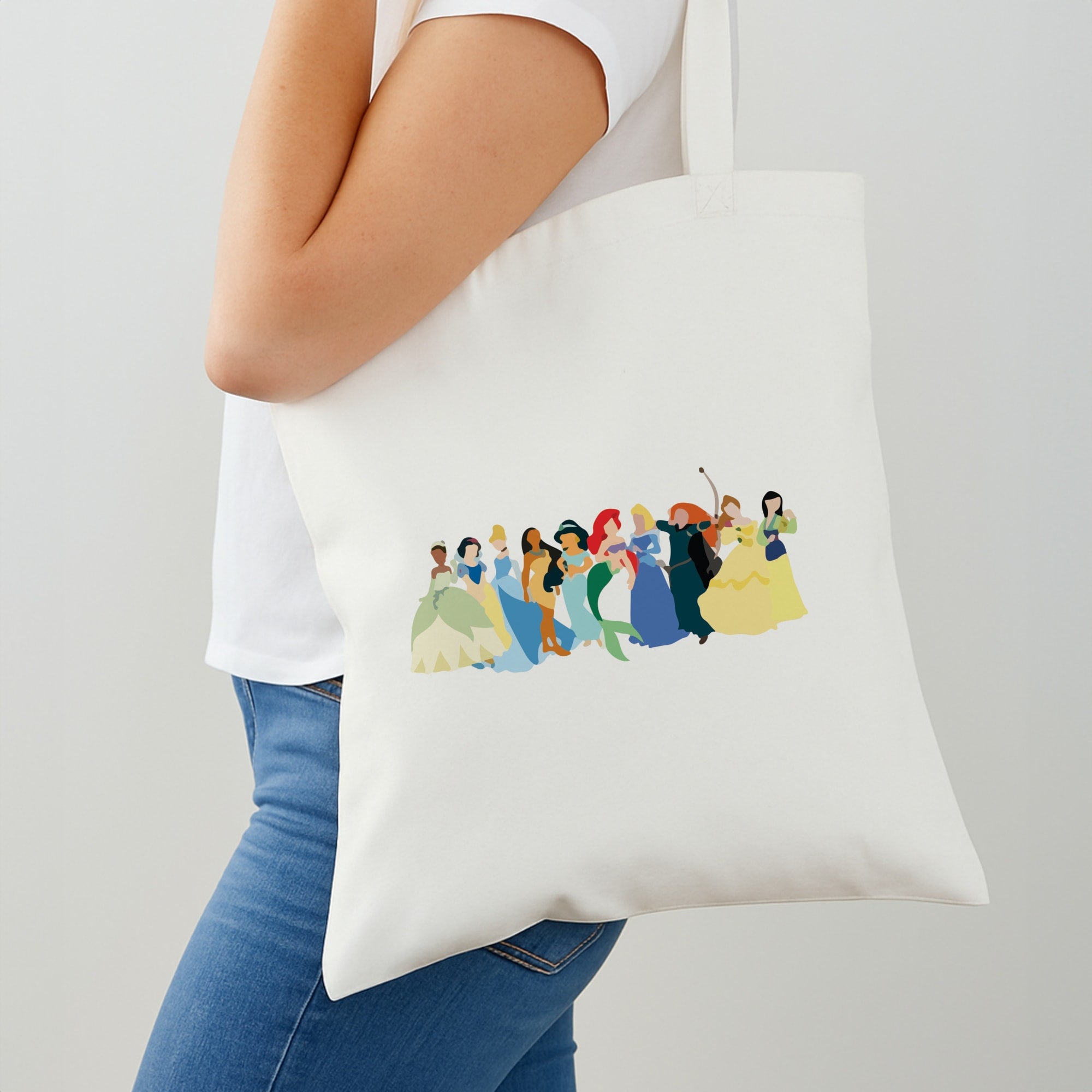 Fairytale Princesses Cast Tote Bag