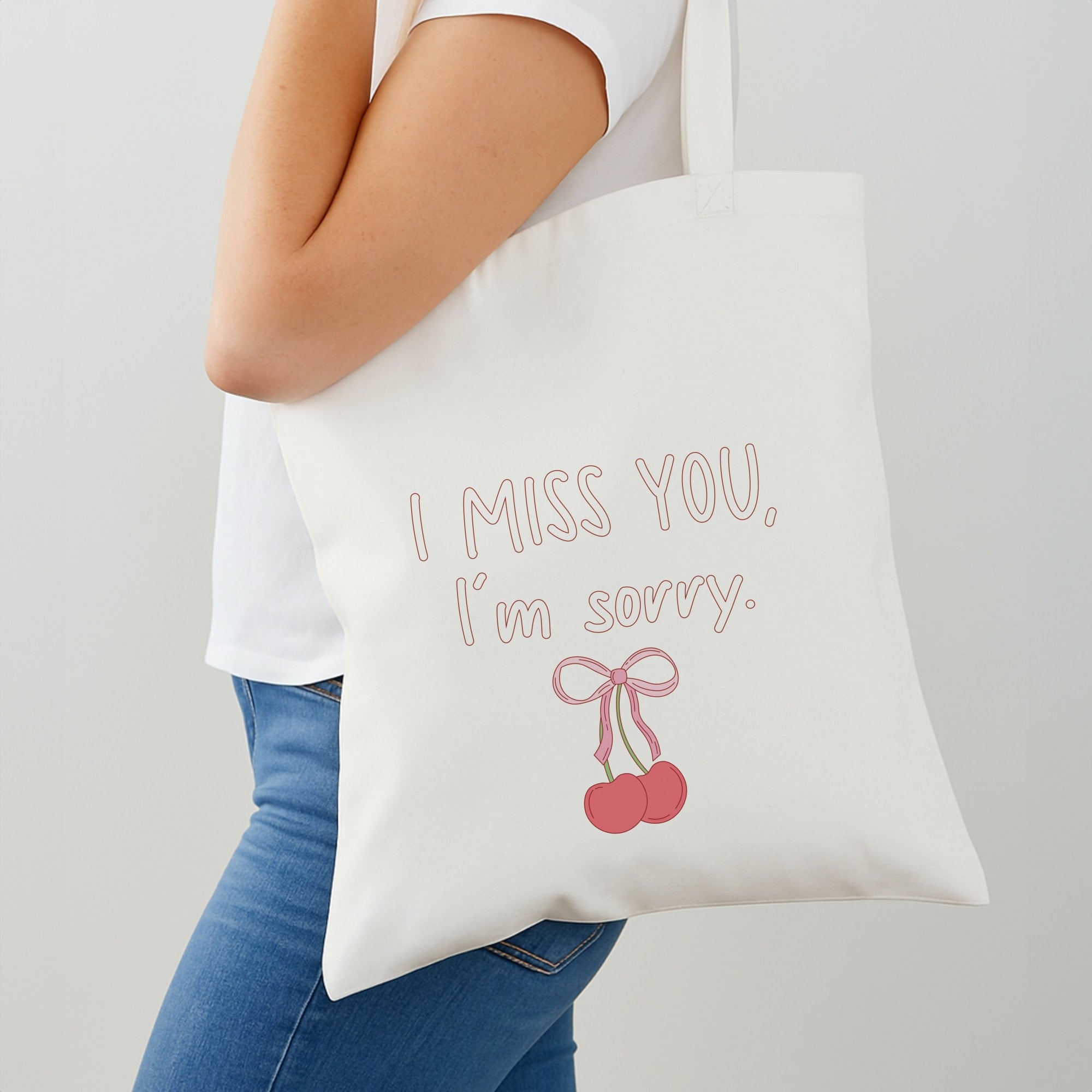 I Miss You , I'm Sorry - Abrams Shoulder Bag