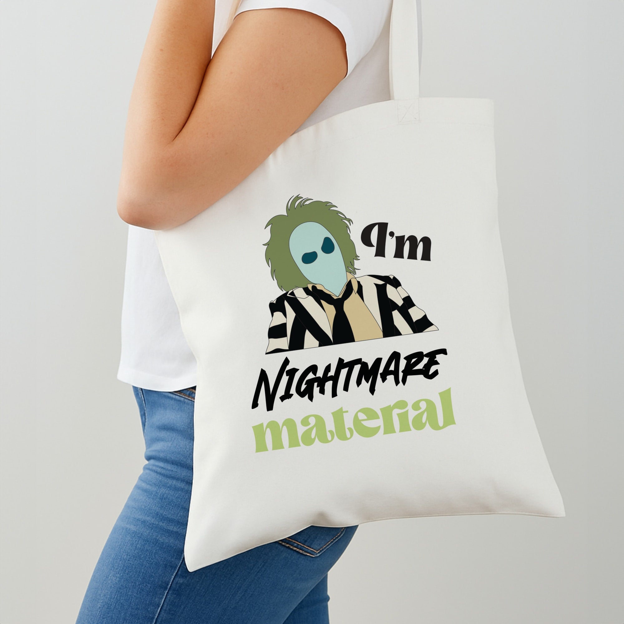 I'm Nightmare Material Shoulder Bag
