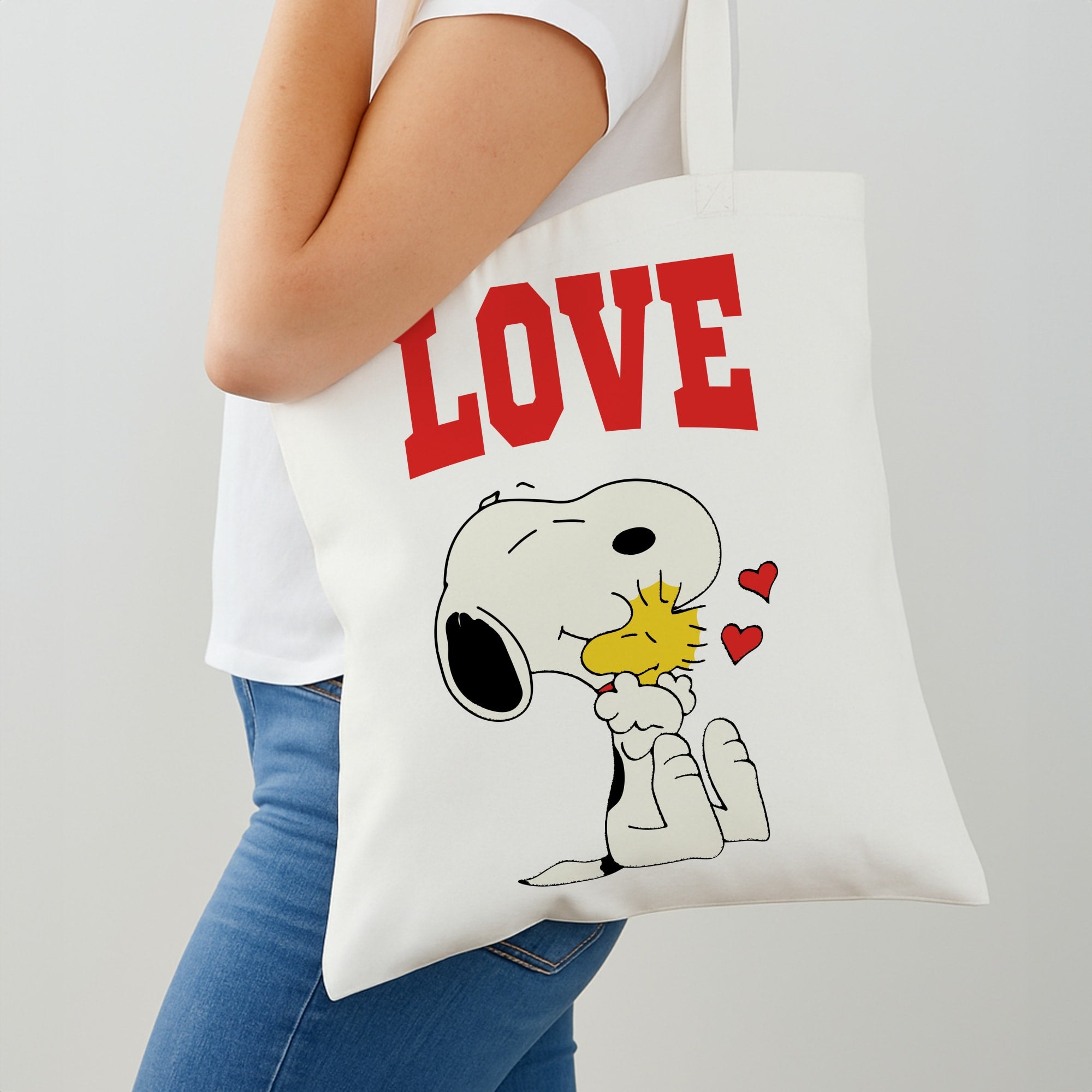 Love Cartoon Beagle Shoulder Bag