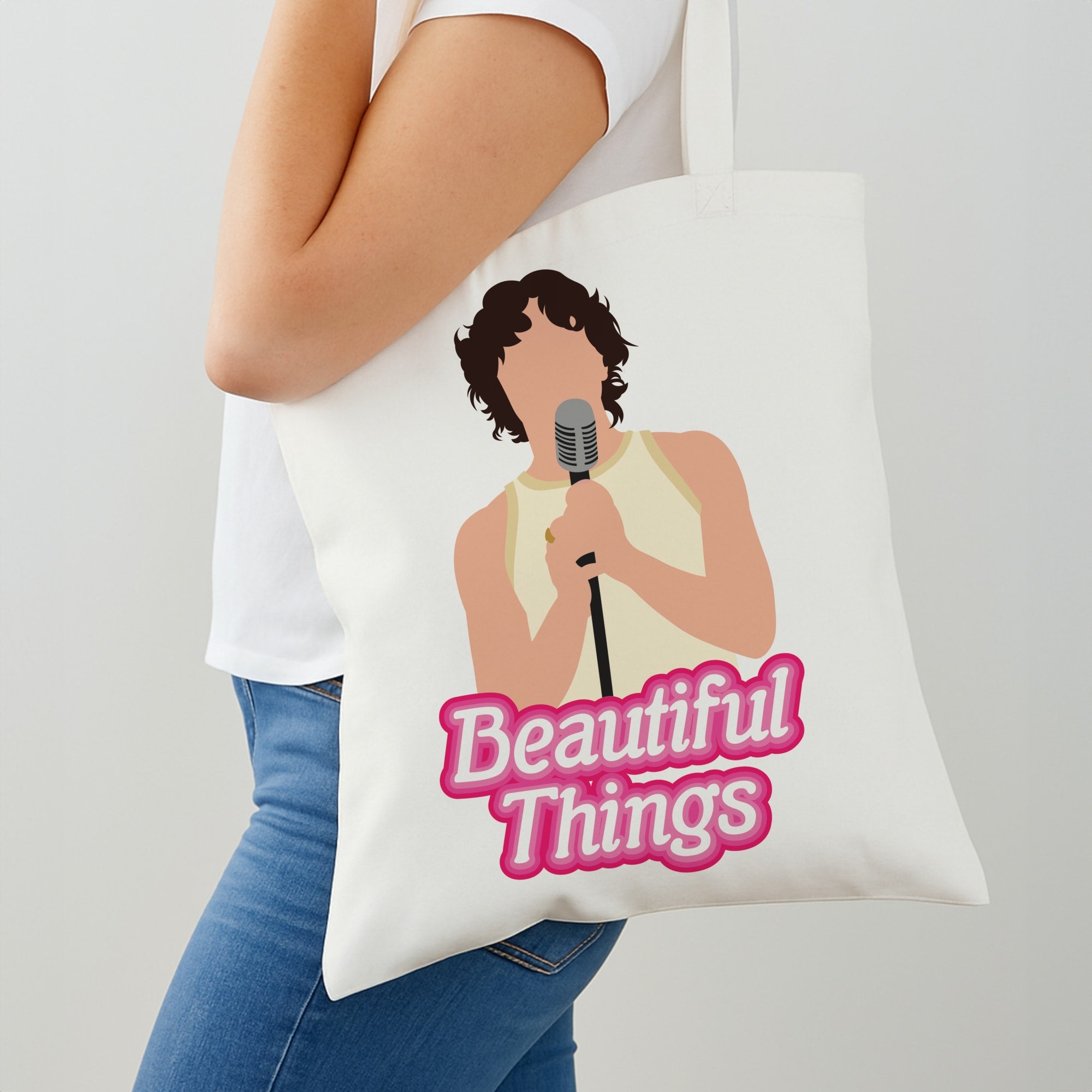 Neon Pink Beautiful Things Shoulder Bag