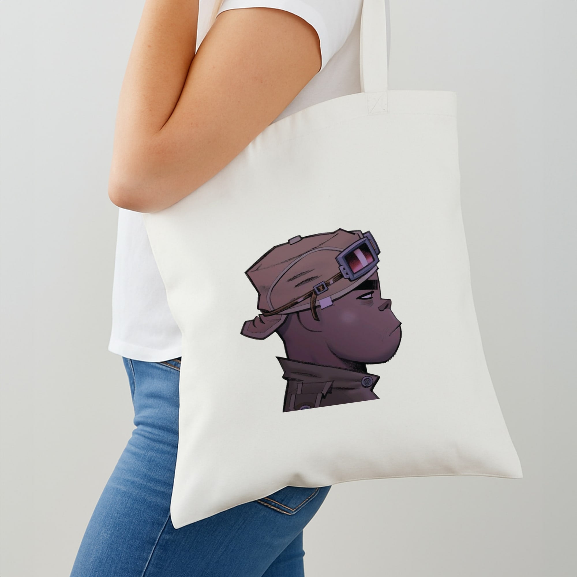 Purple 2d Shoulder Bag