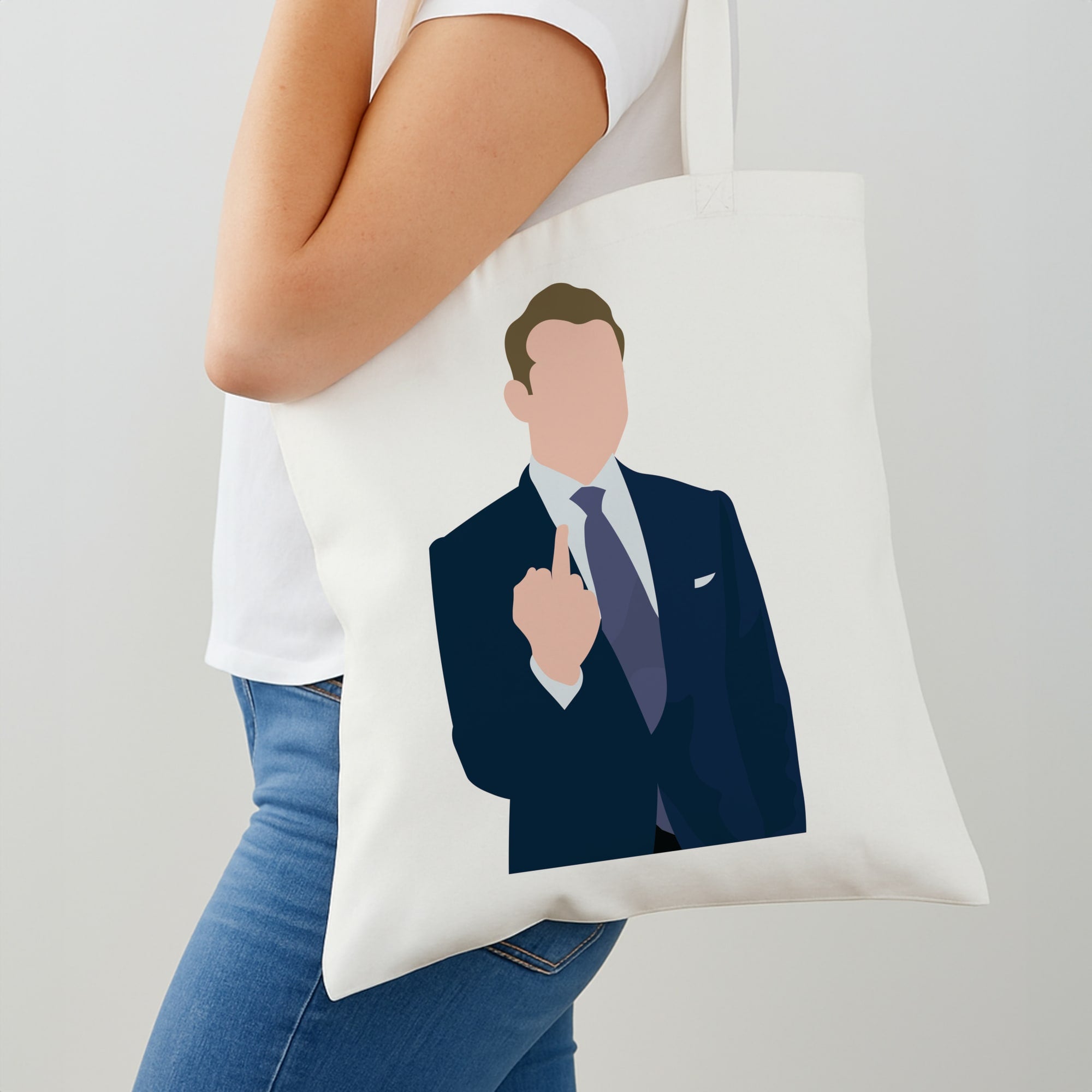 Middle Finger Shoulder Bag