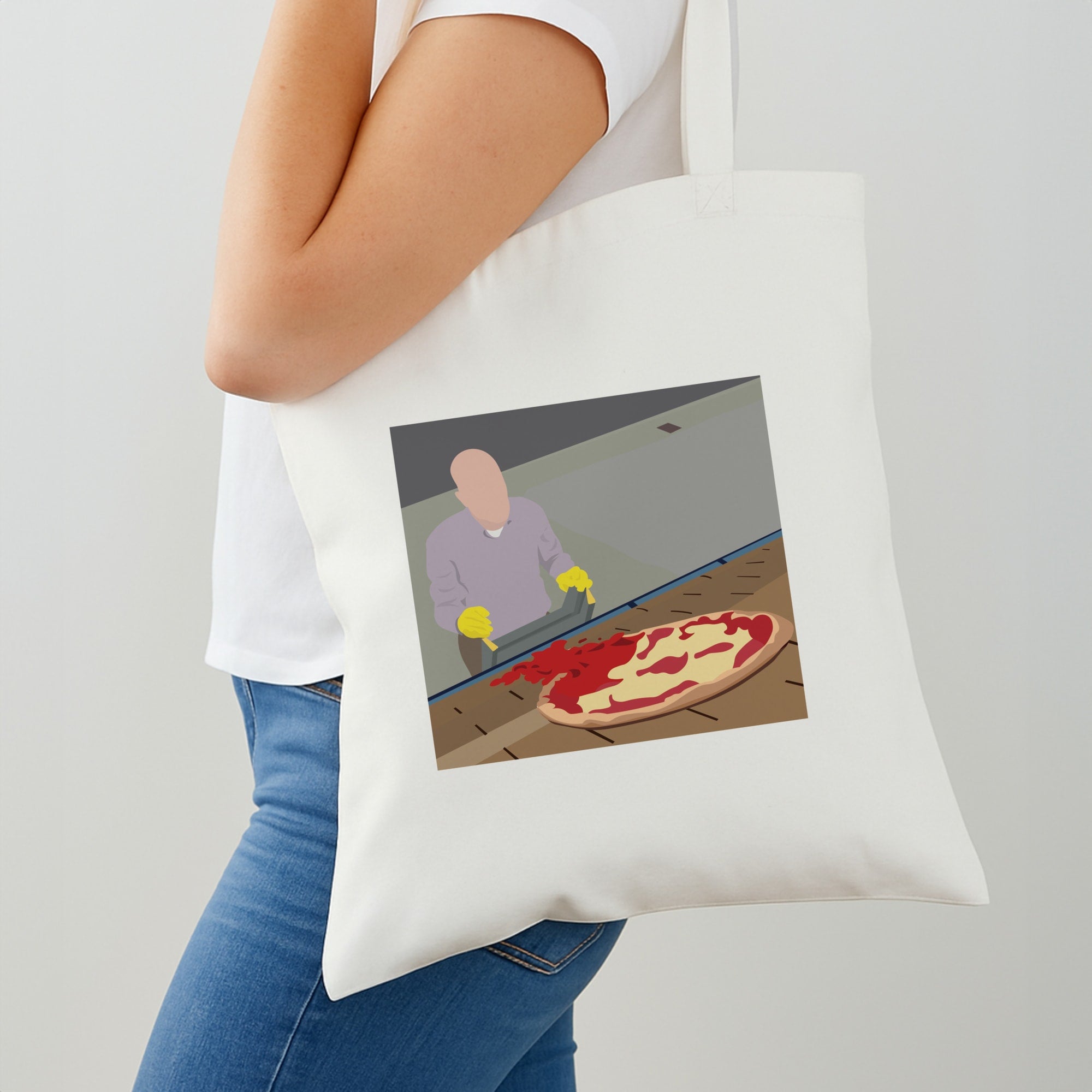Pizza On The Roof Shoulder Bag