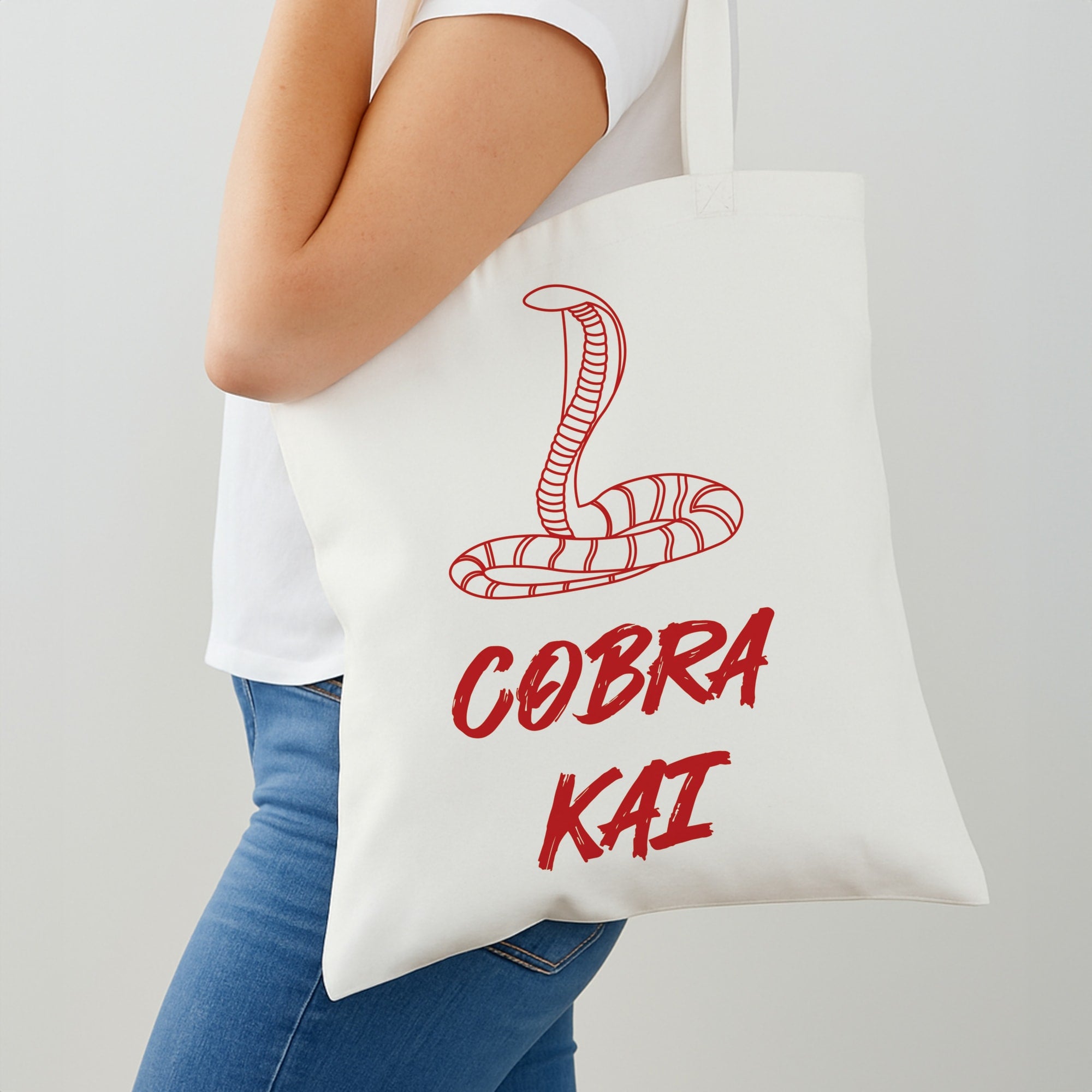Snake Collage Shoulder Bag