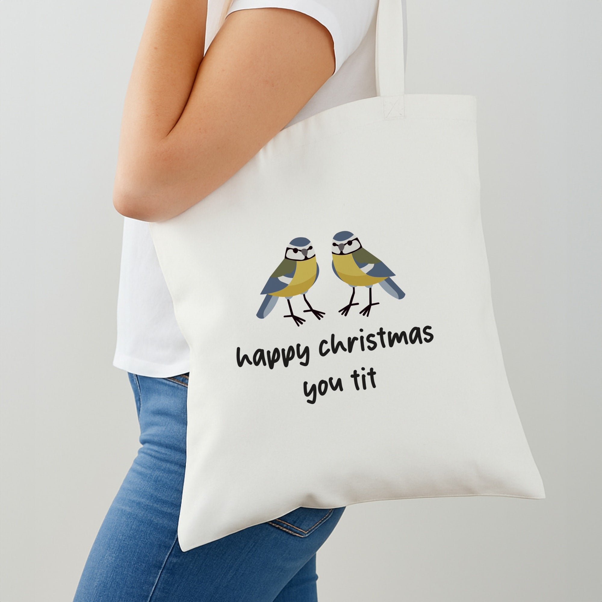 Happy Christmas You Tit - Christmas Shoulder Bag