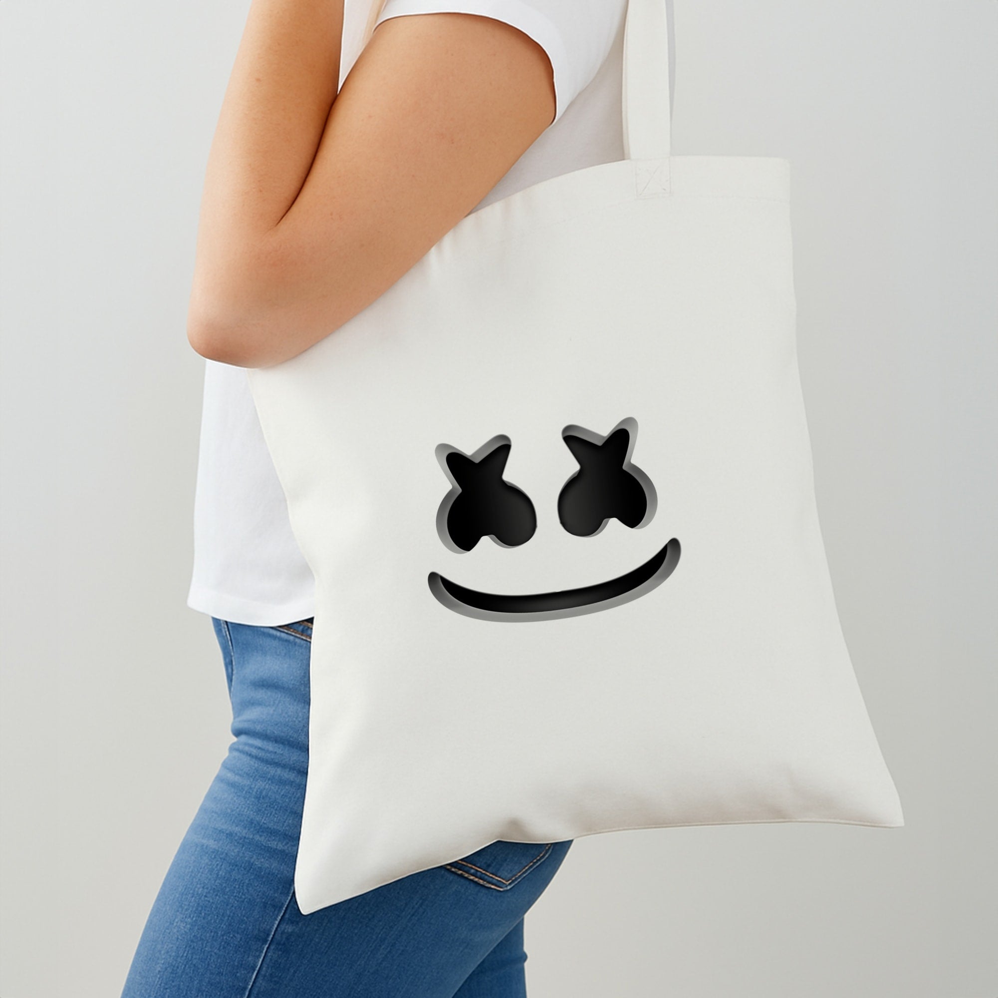 White Helmet DJ Helmet Shoulder Bag