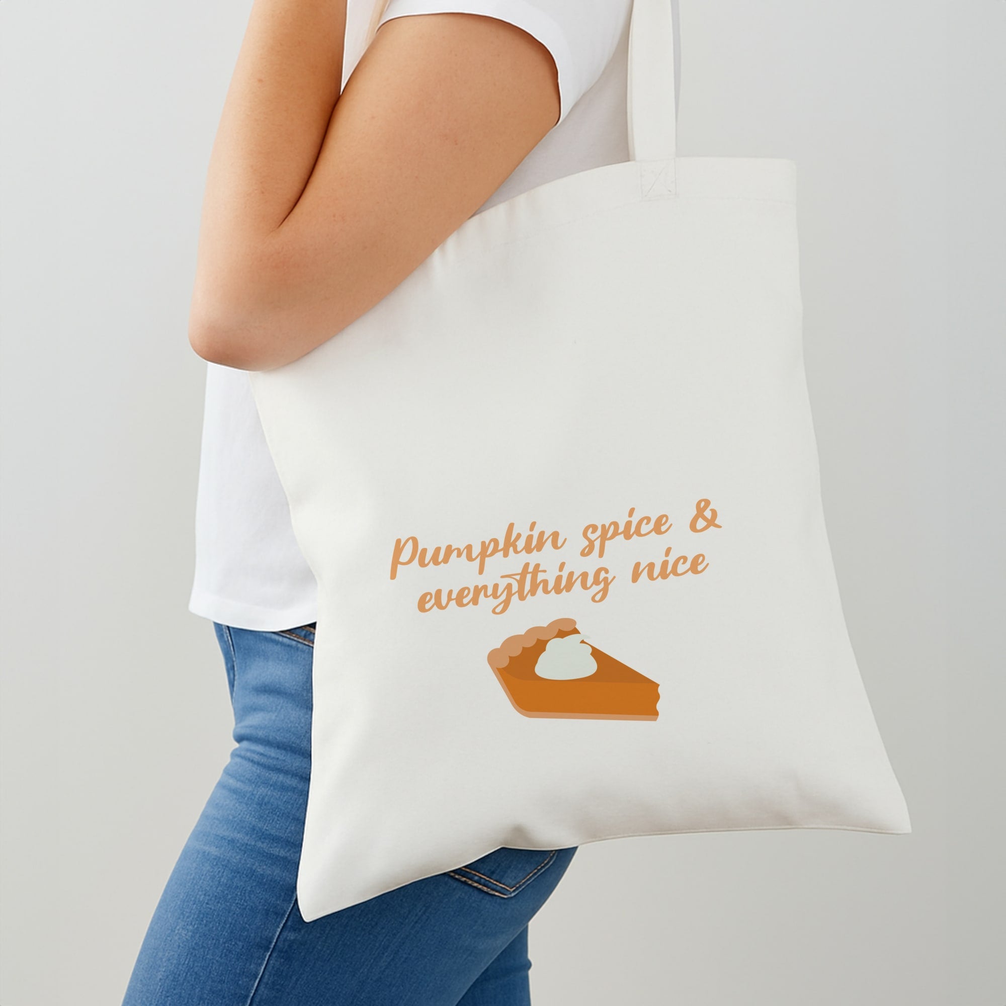 Pumpkin Spice And Everything Nice - Autumn Shoulder Bag
