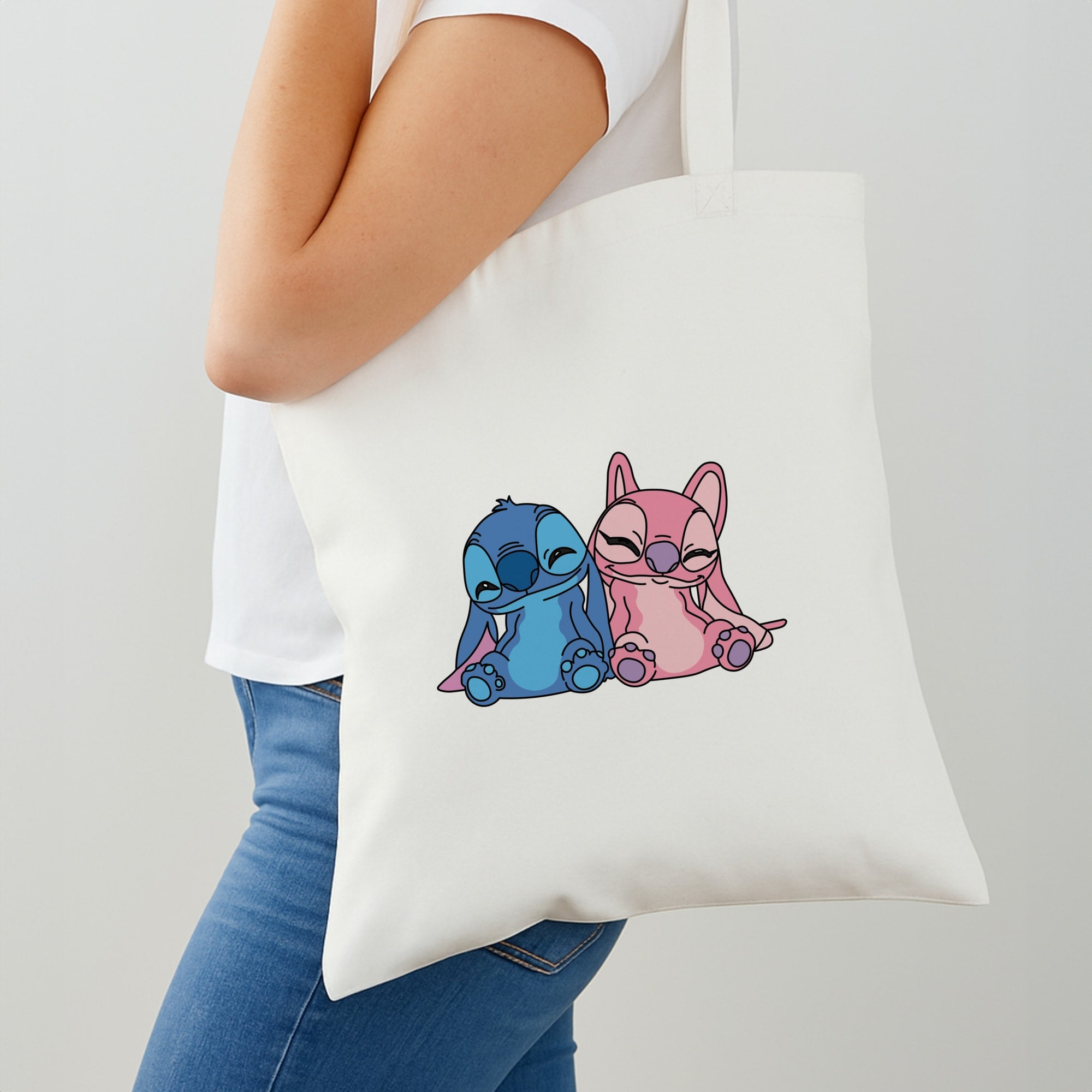 Best Friends - Pink Alien Shoulder Bag