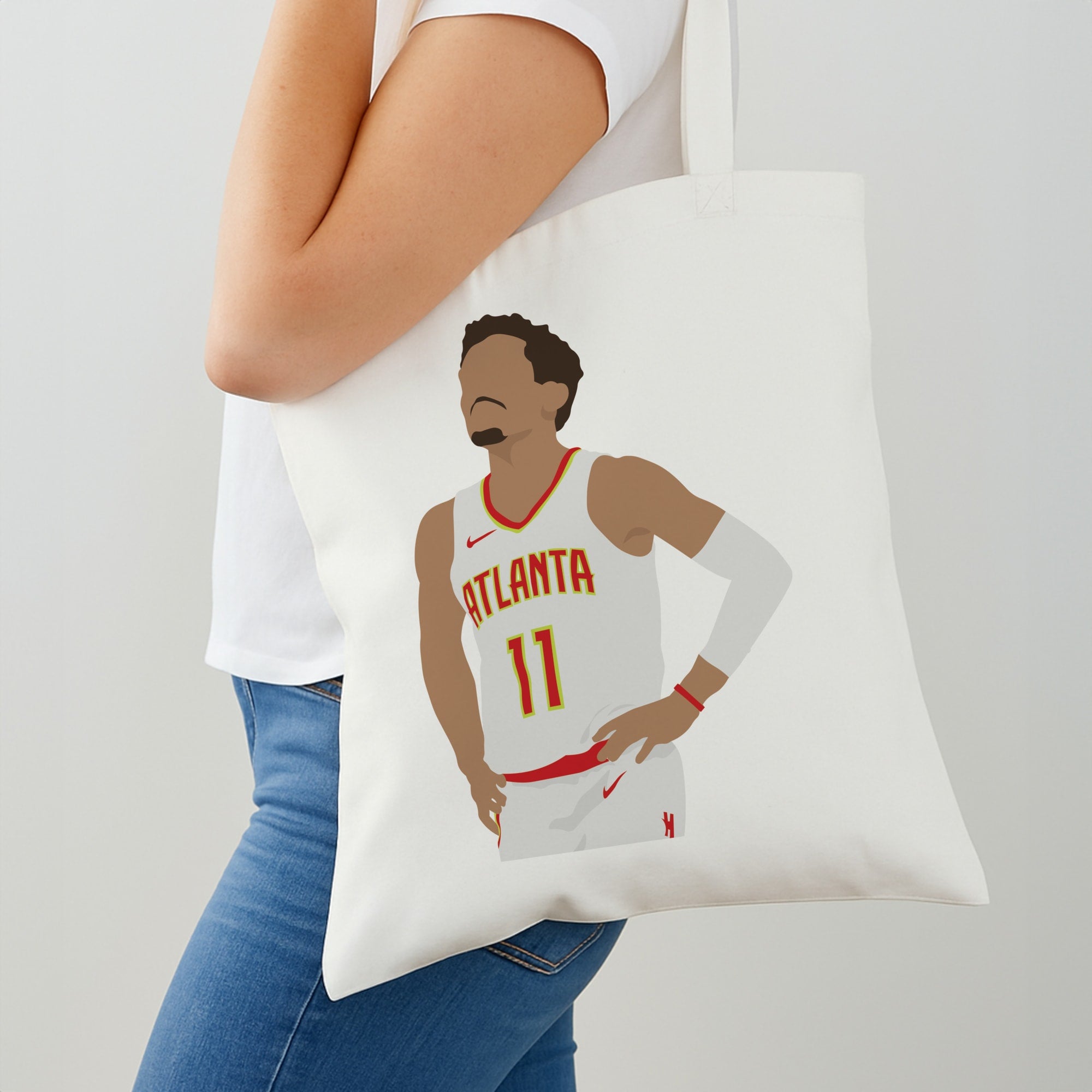 Young - Basketball Tote Bag