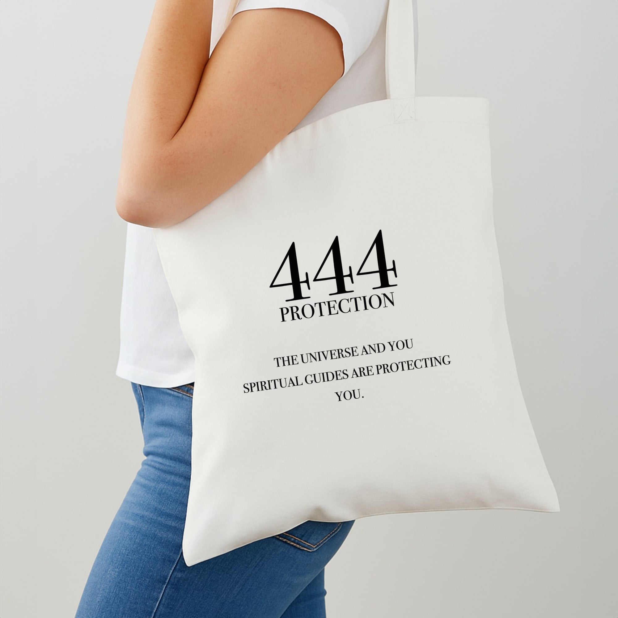 444 - Angel Numbers Shoulder Bag