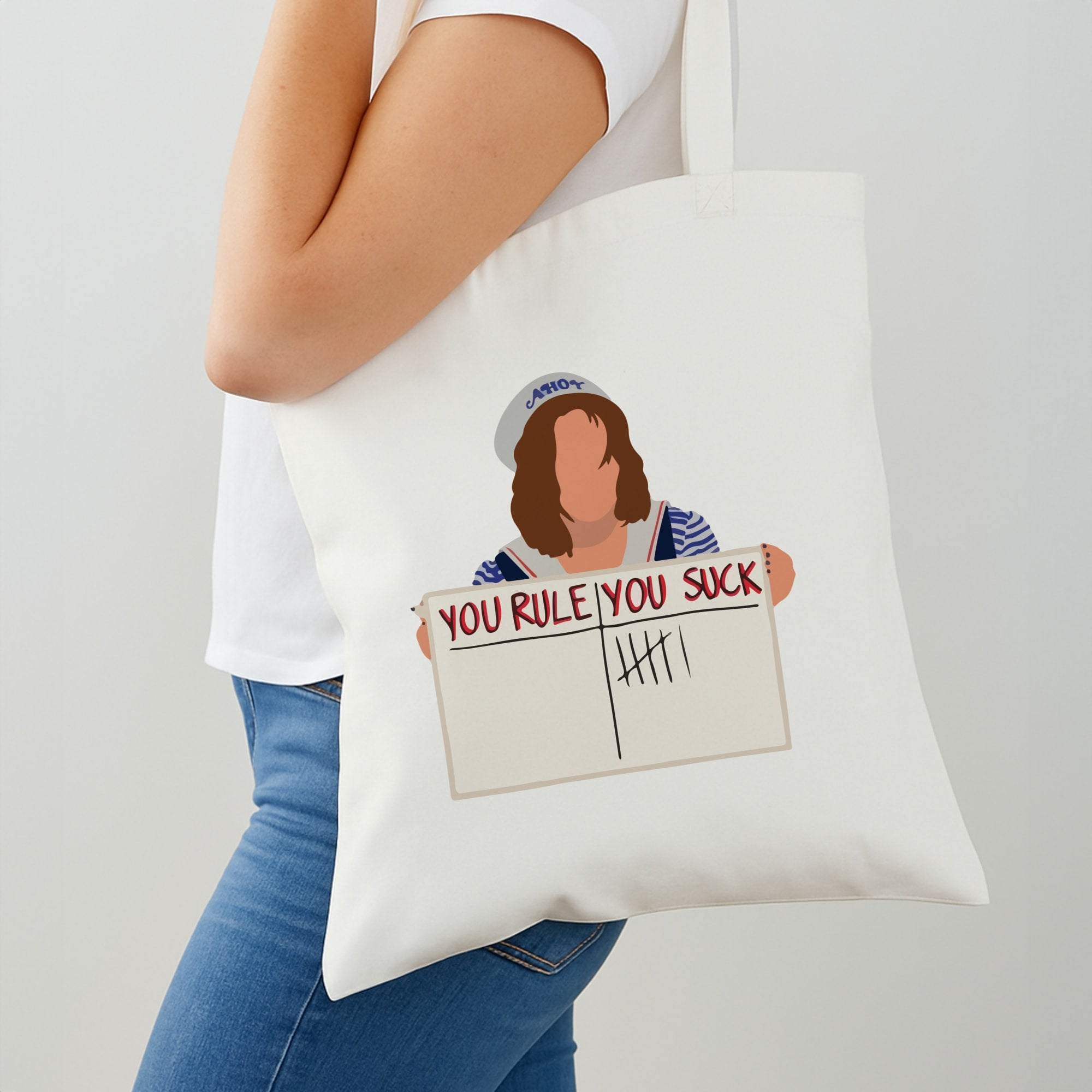 You Suck Tally Tote Bag