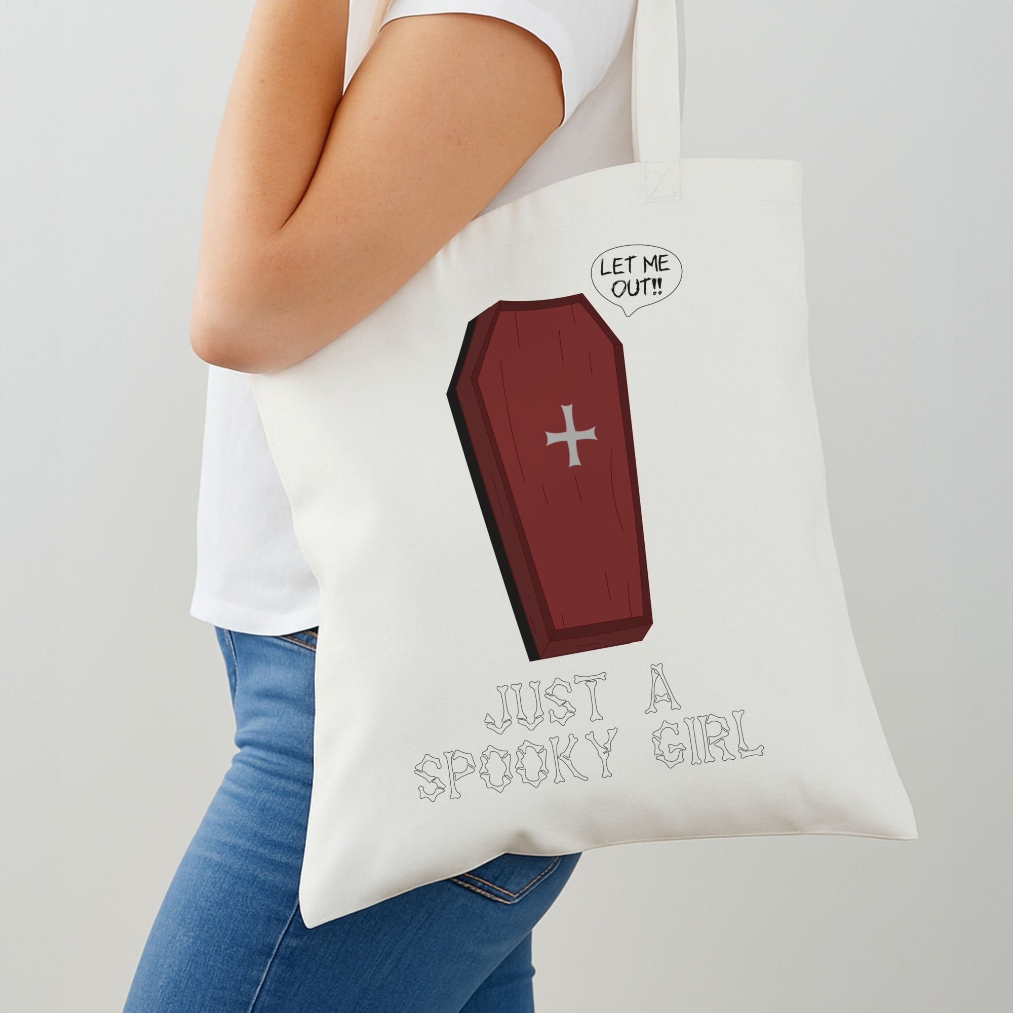 Just A Spooky Girl Shoulder Bag