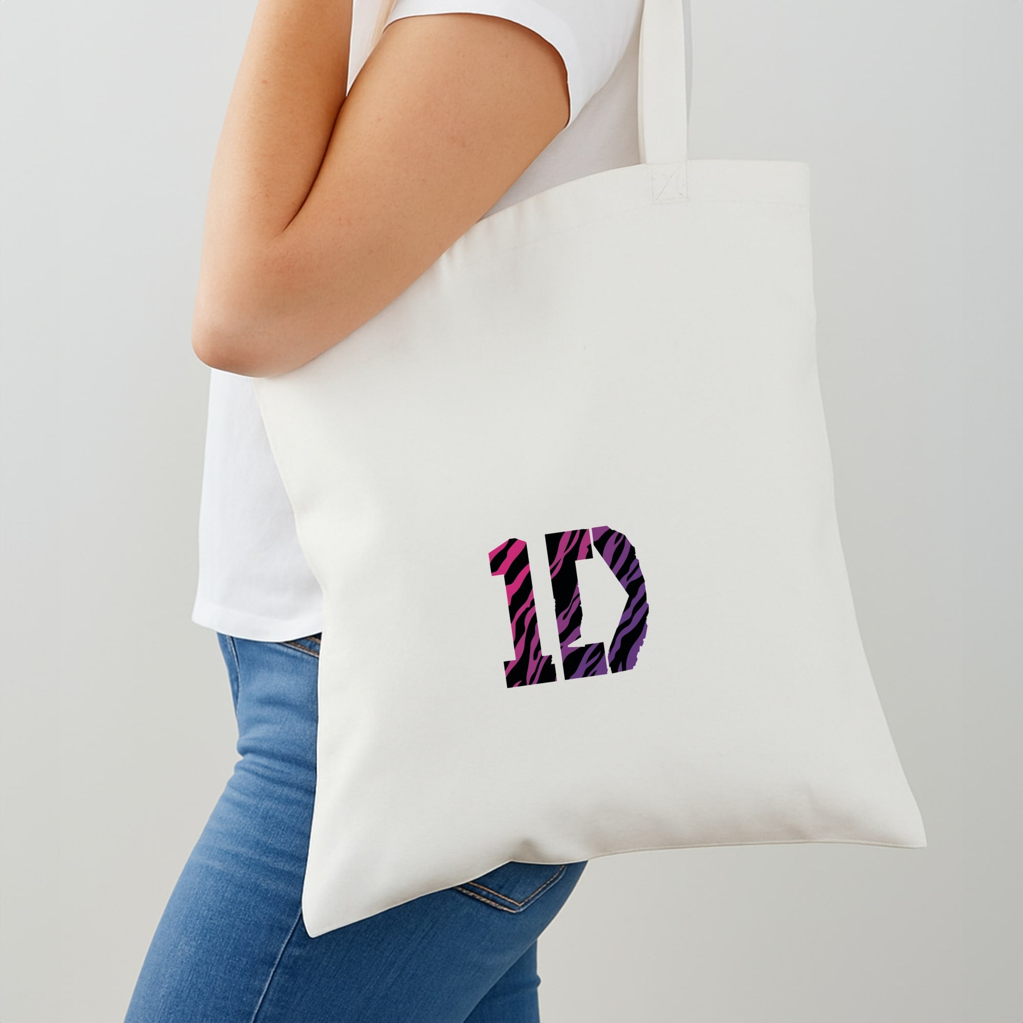 Zebra 1D Shoulder Bag