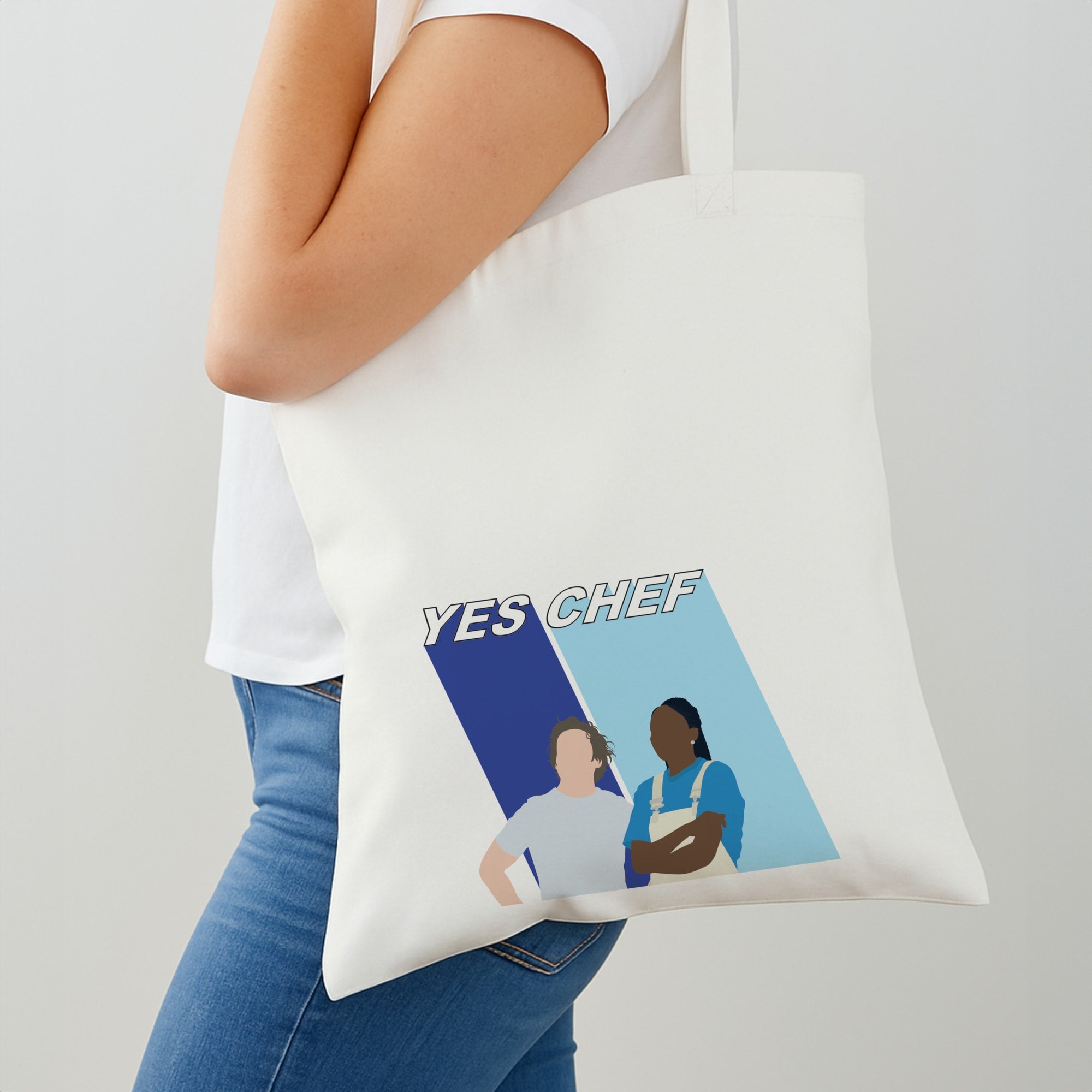 Yes Chef Blue Shoulder Bag