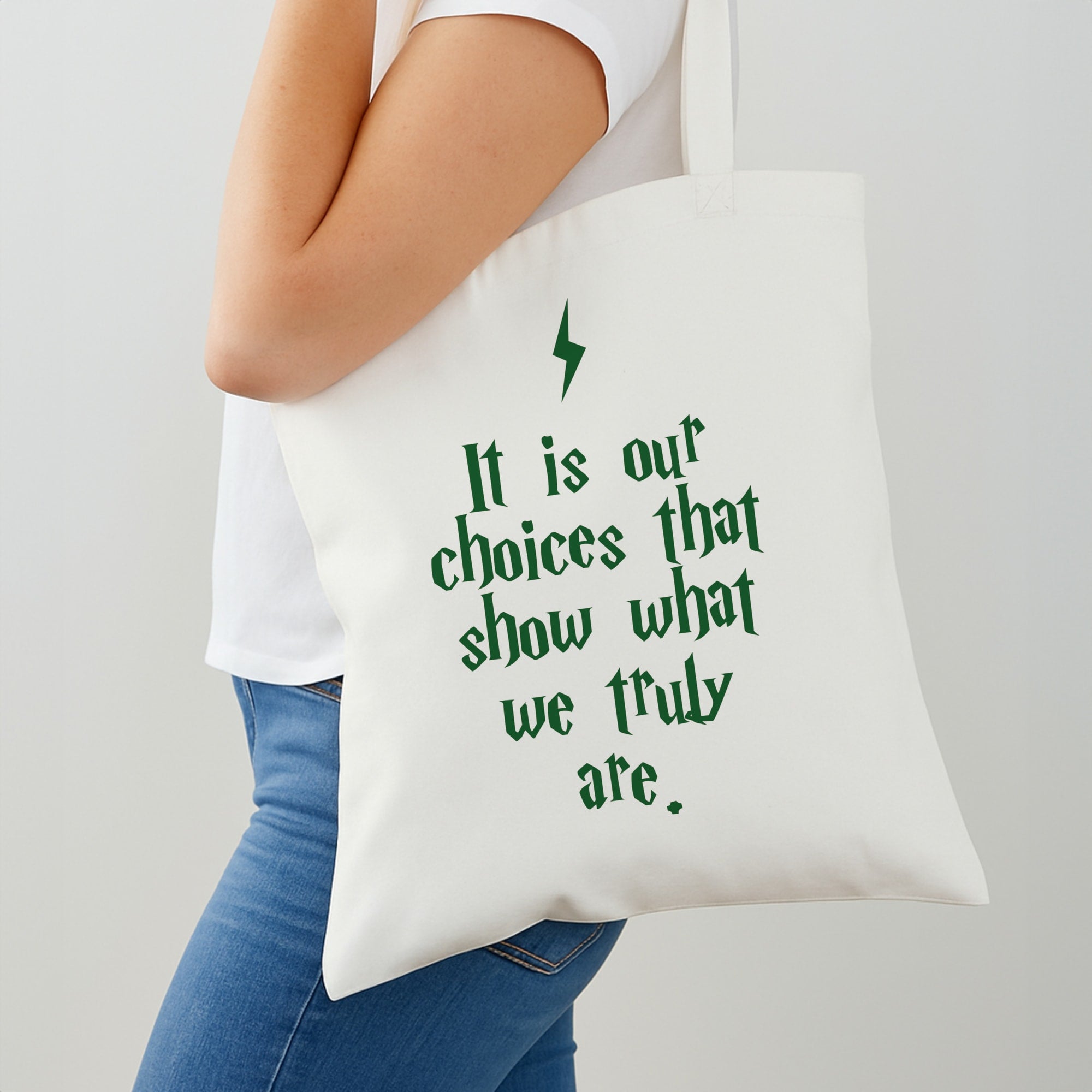 It Is Our Choices Shoulder Bag