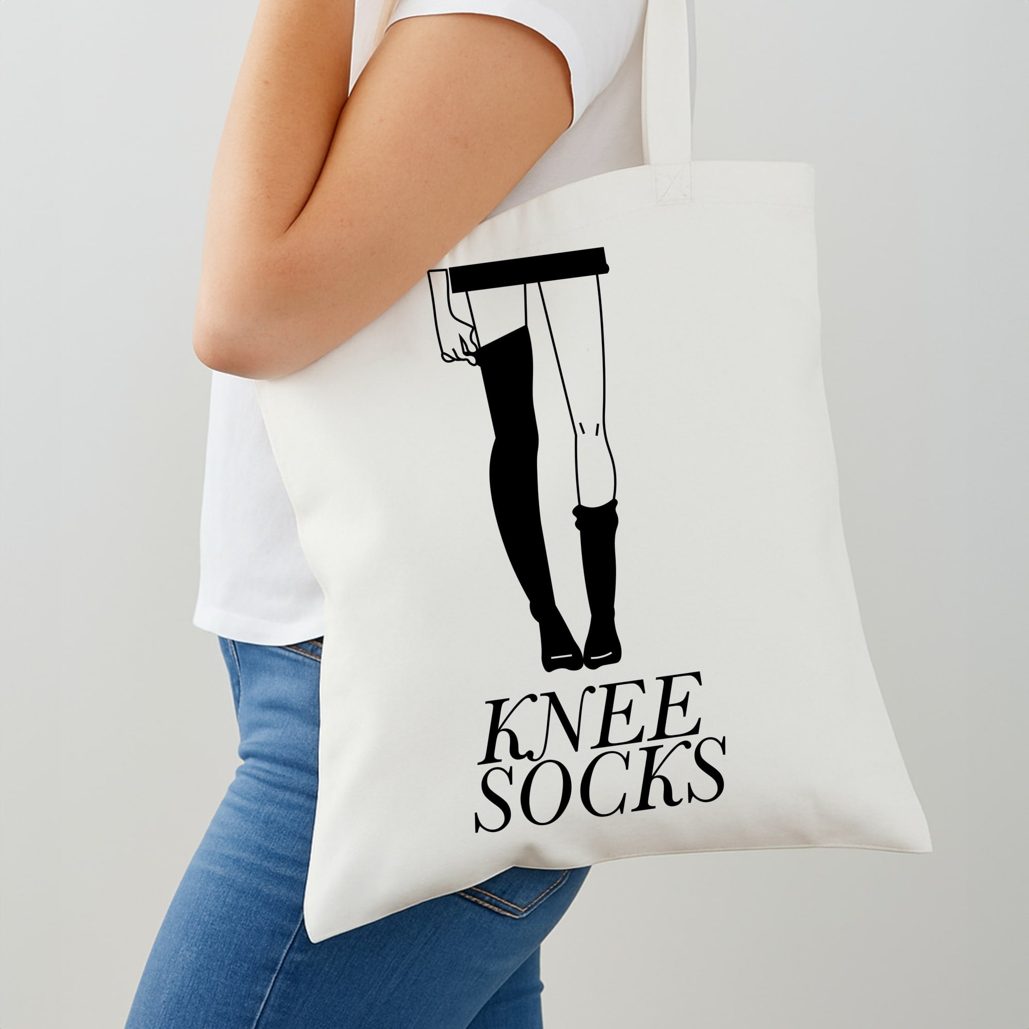 Knee Socks Shoulder Bag