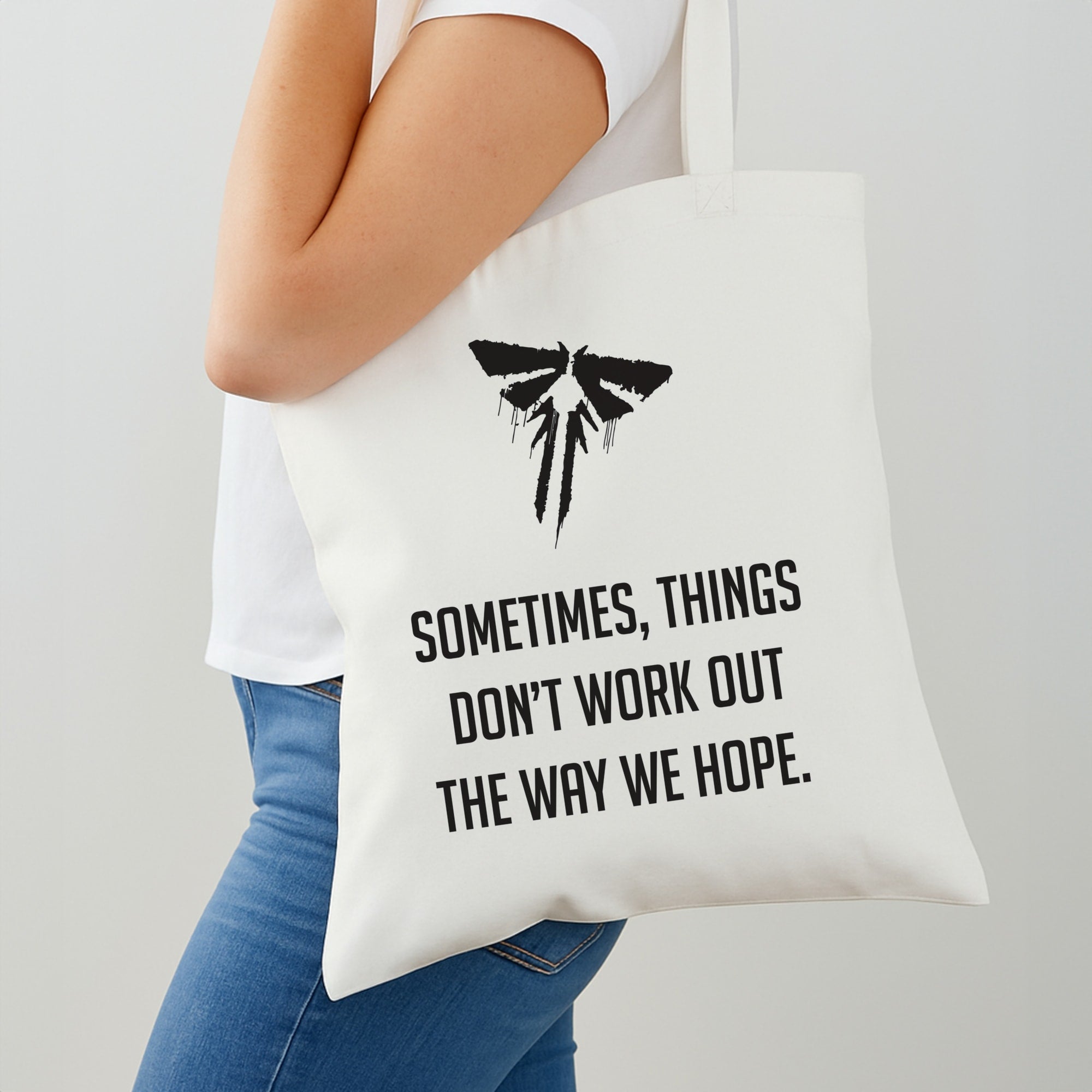 Sometime's Things Don't Work Out The Way We Hope Shoulder Bag
