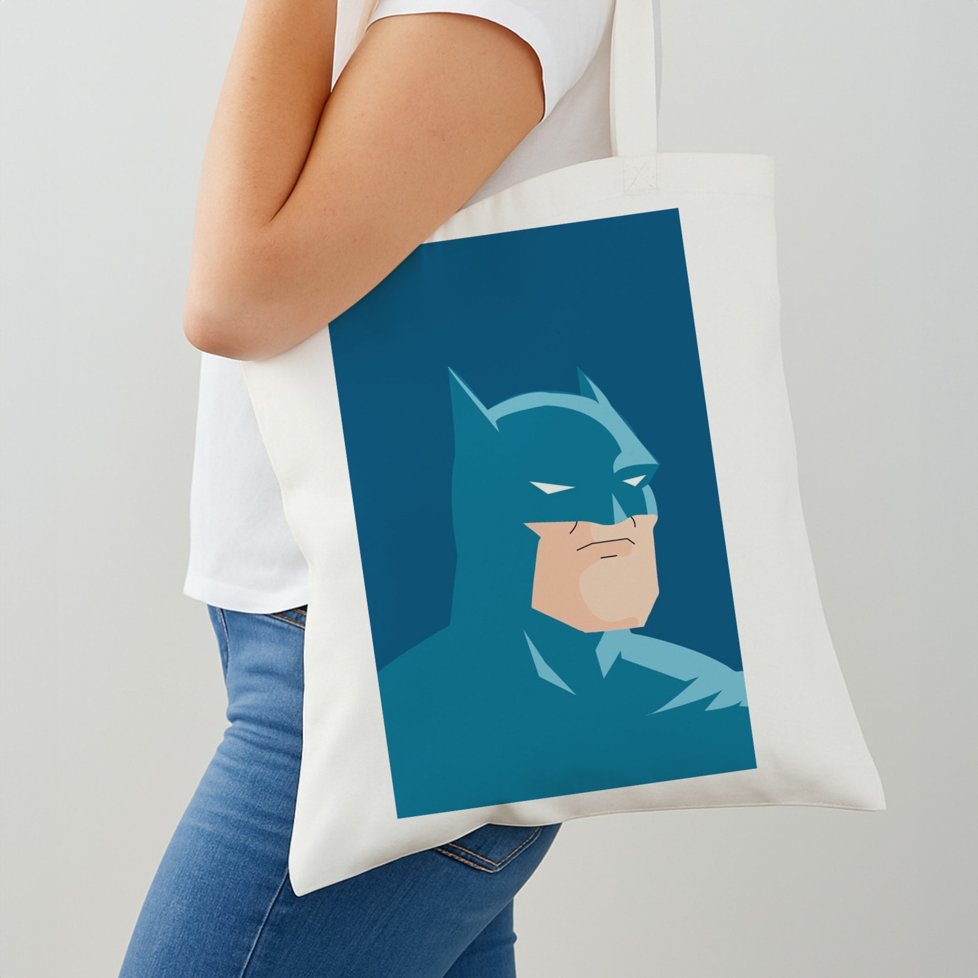 Blue Bat Superhero Shoulder Bag