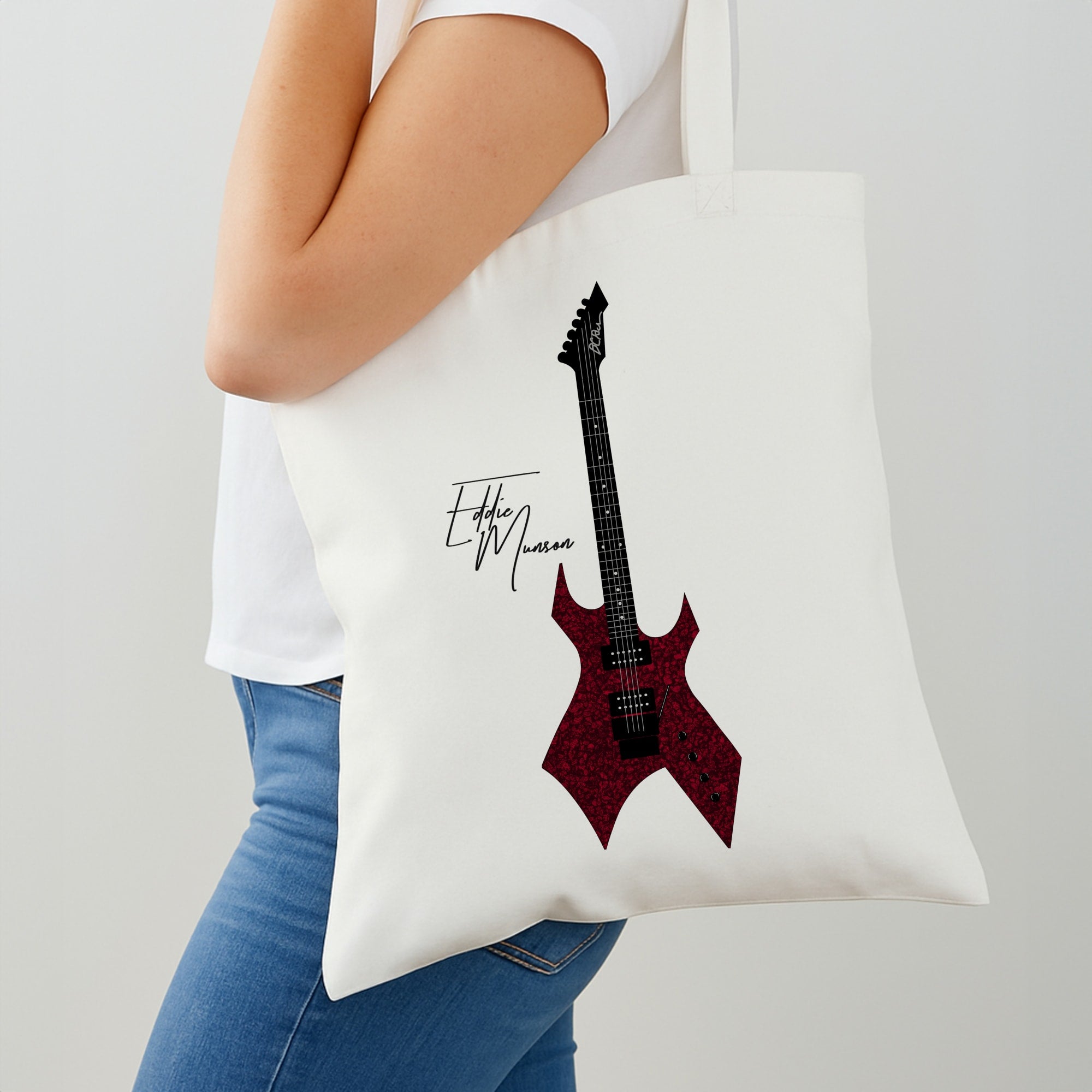 Eddie Munson Guitar Shoulder Bag