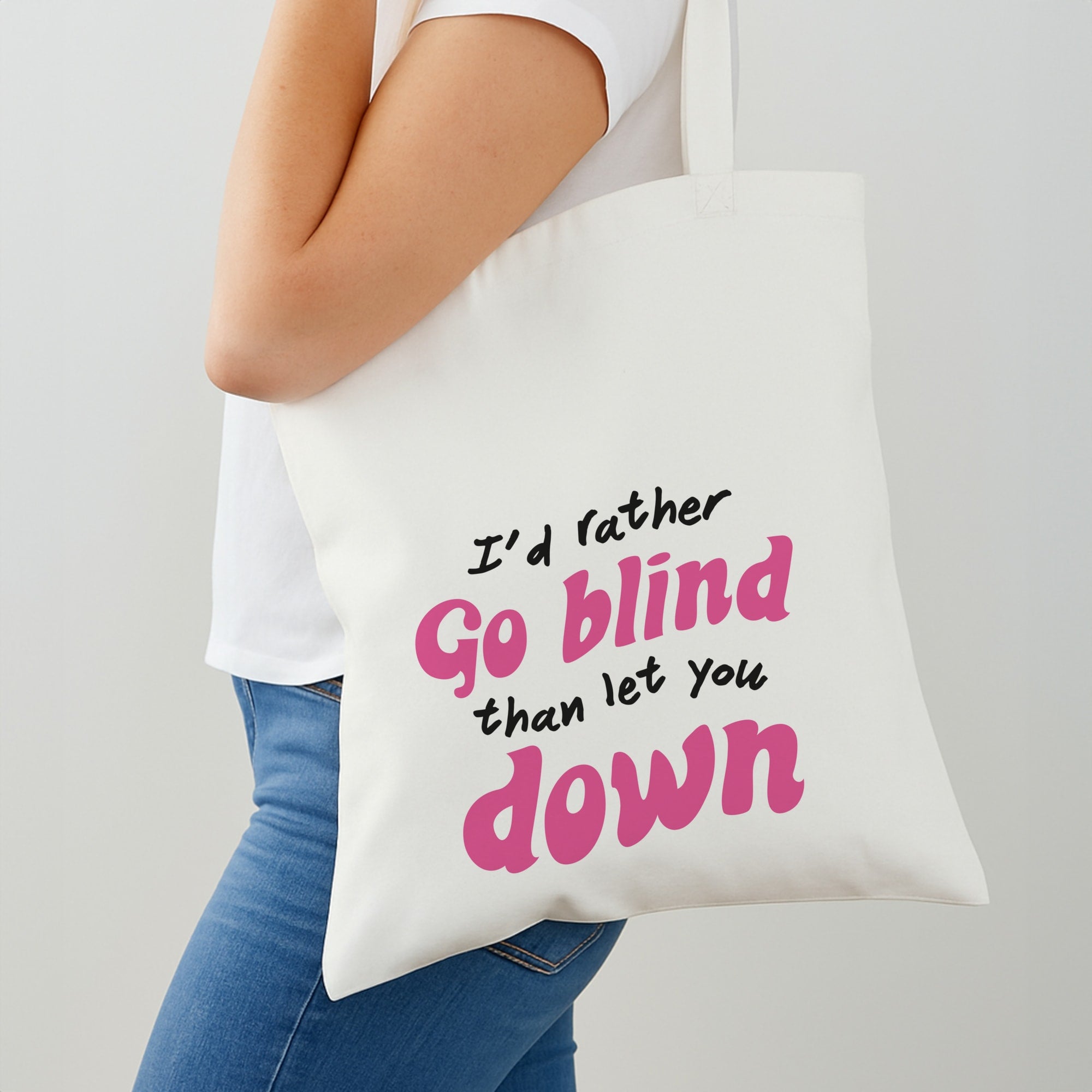 I'd Rather Go Blind Shoulder Bag